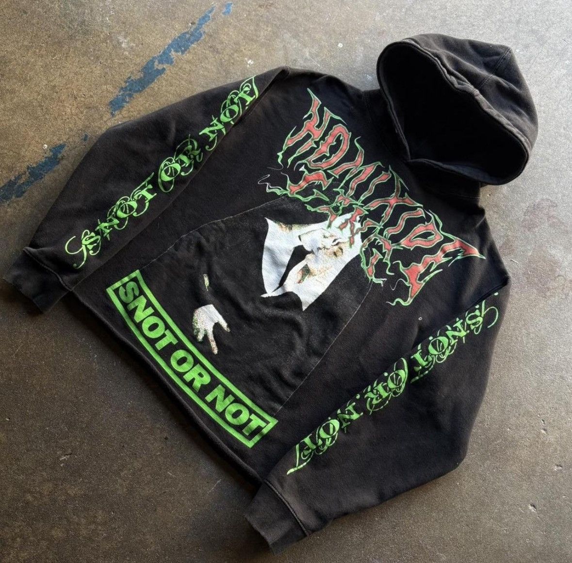 Other HXG Snot Or Not Tour Hoodie Size US M / EU 48-50 / 2 - 2 Thumbnail