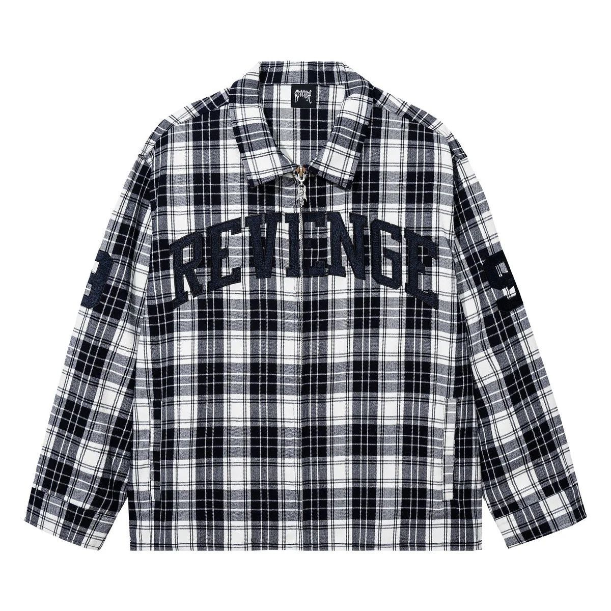 Revenge VALKYRIE EMBROIDERED FLANNEL NAVY Size US L / EU 52-54 / 3 - 1 Thumbnail