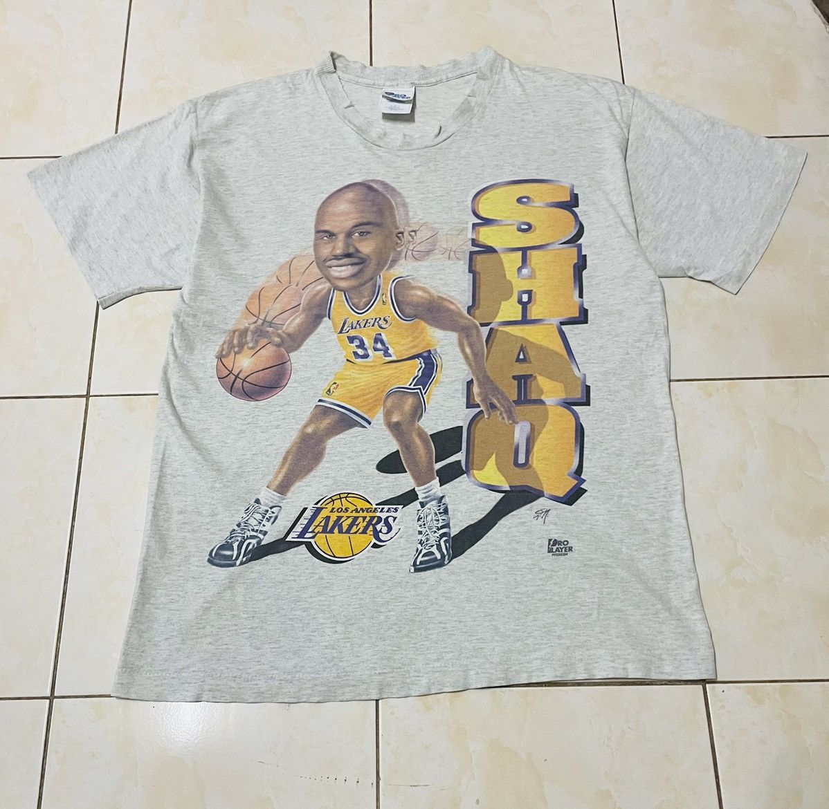 Pro Player VINTAGE PRO PLAYER SHAQUILLE ONEAL LA LAKERS 90s SHIRTS Size US L / EU 52-54 / 3 - 2 Thumbnail