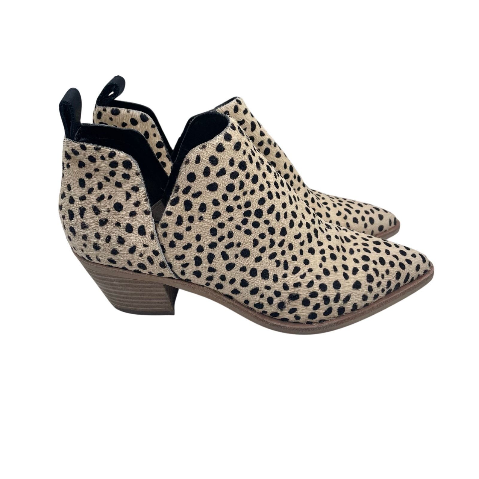 Dolce Vita Dolce Vita Sonni Bootie Fur Calf Hair Pointed Leopard 7 Size US 7 / IT 37 - 2 Thumbnail
