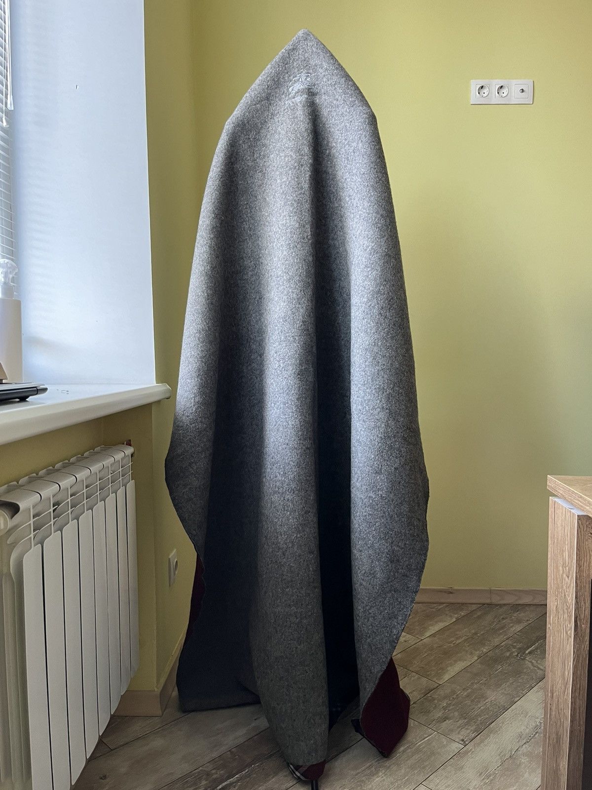 Vintage Burberry wool blanket size 200x140cm