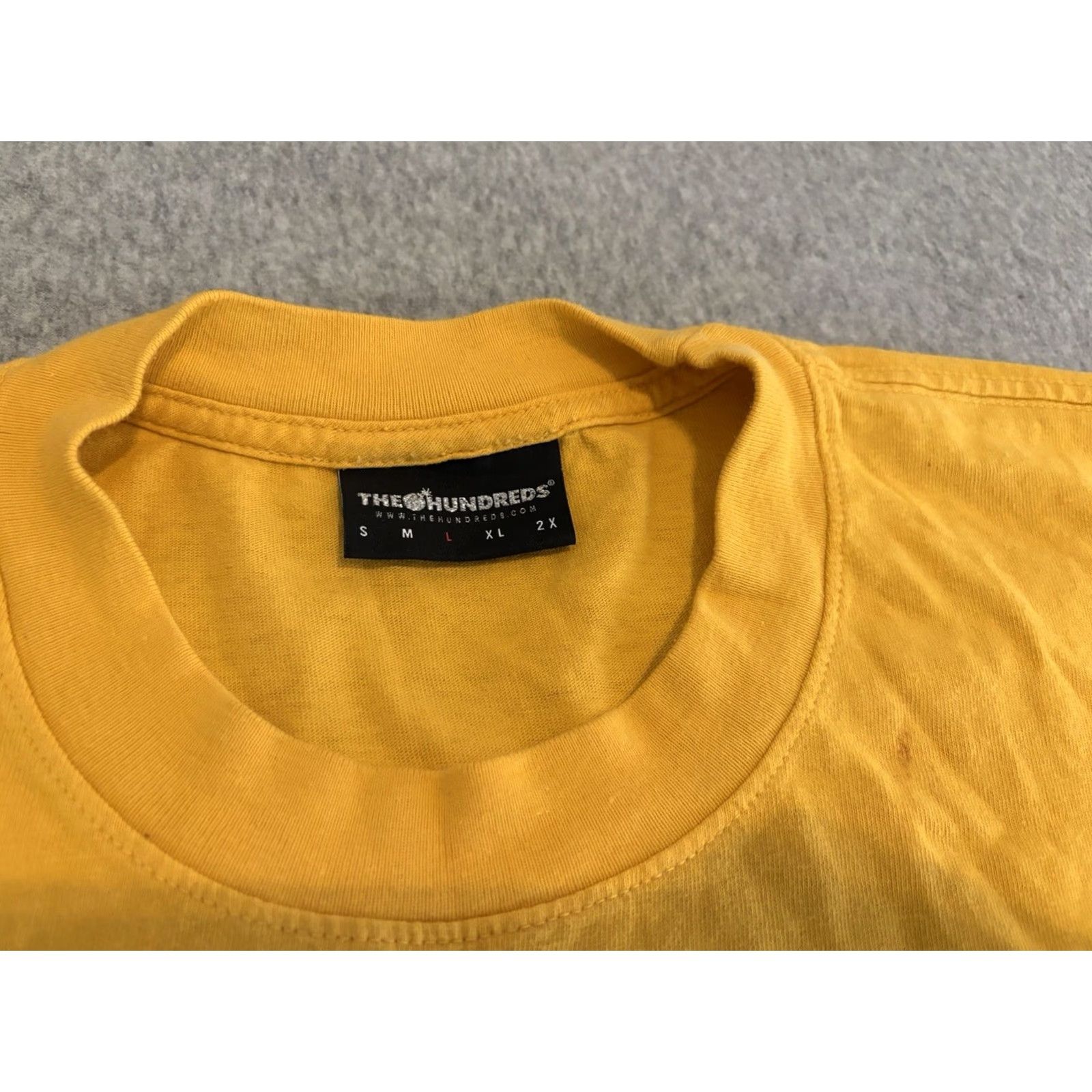 The Hundreds The Hundreds x Felt Yellow Bomb Tee Shirt Large Size US L / EU 52-54 / 3 - 5 Thumbnail