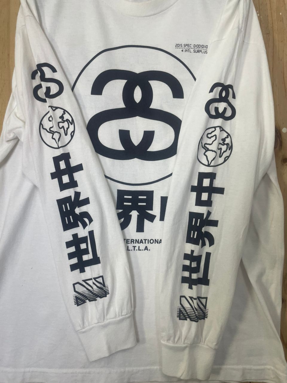 Stussy × Vintage Vintage Stussy Japanese hype style longsleeve Tshirt Size US L / EU 52-54 / 3 - 5 Thumbnail