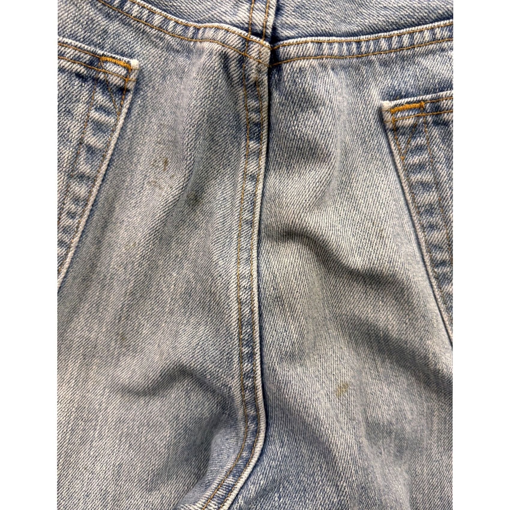 Vintage VINTAGE Levi Strauss Signature Regular Fit Jeans Mens Light Wash Blue Denim 36x32 Size US 36 / EU 52 - 5 Thumbnail
