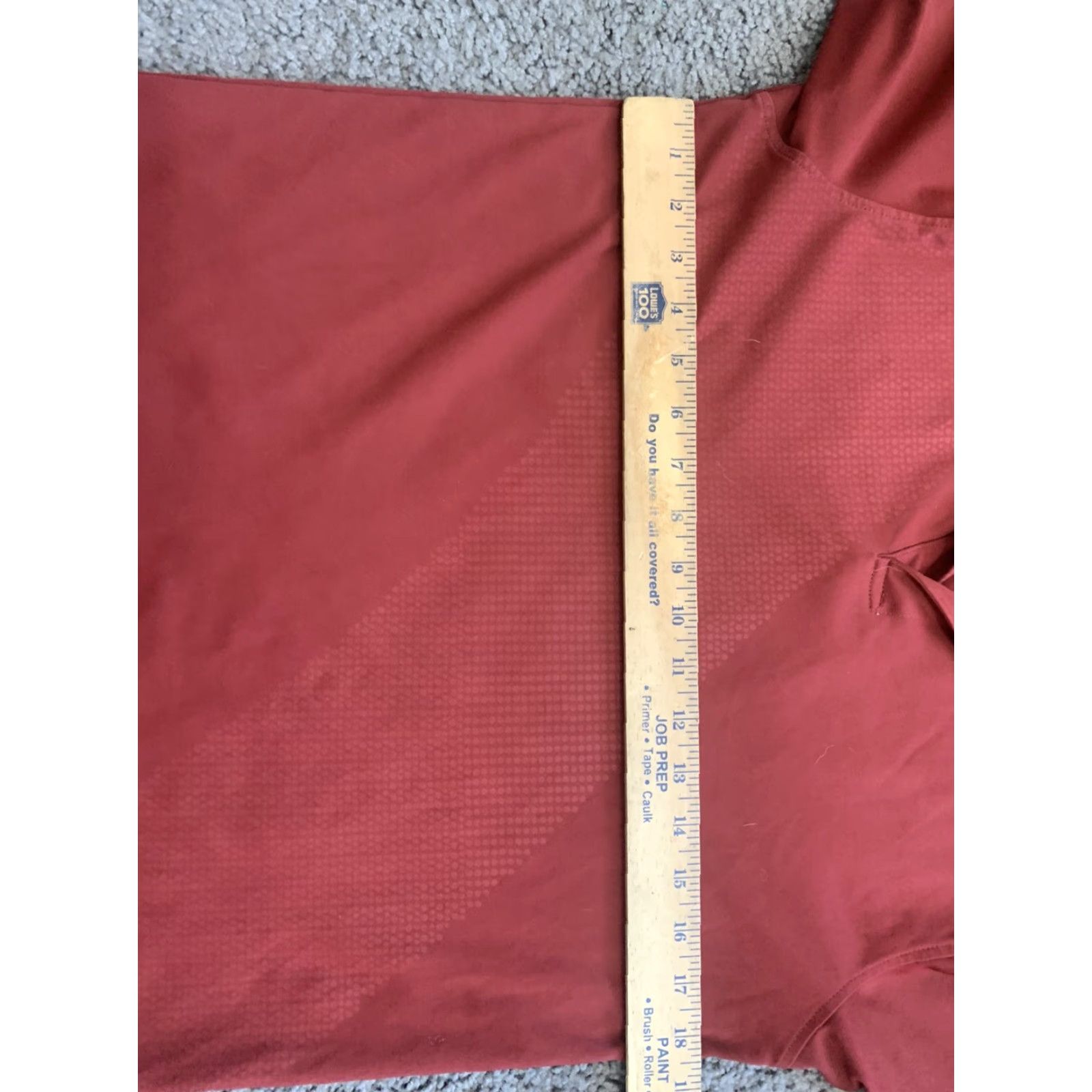 Izod Izod Polo Cool FX Shirt Mens Small Maroon 100% Polyester Performance Golf Casual Size US S / EU 44-46 / 1 - 4 Thumbnail