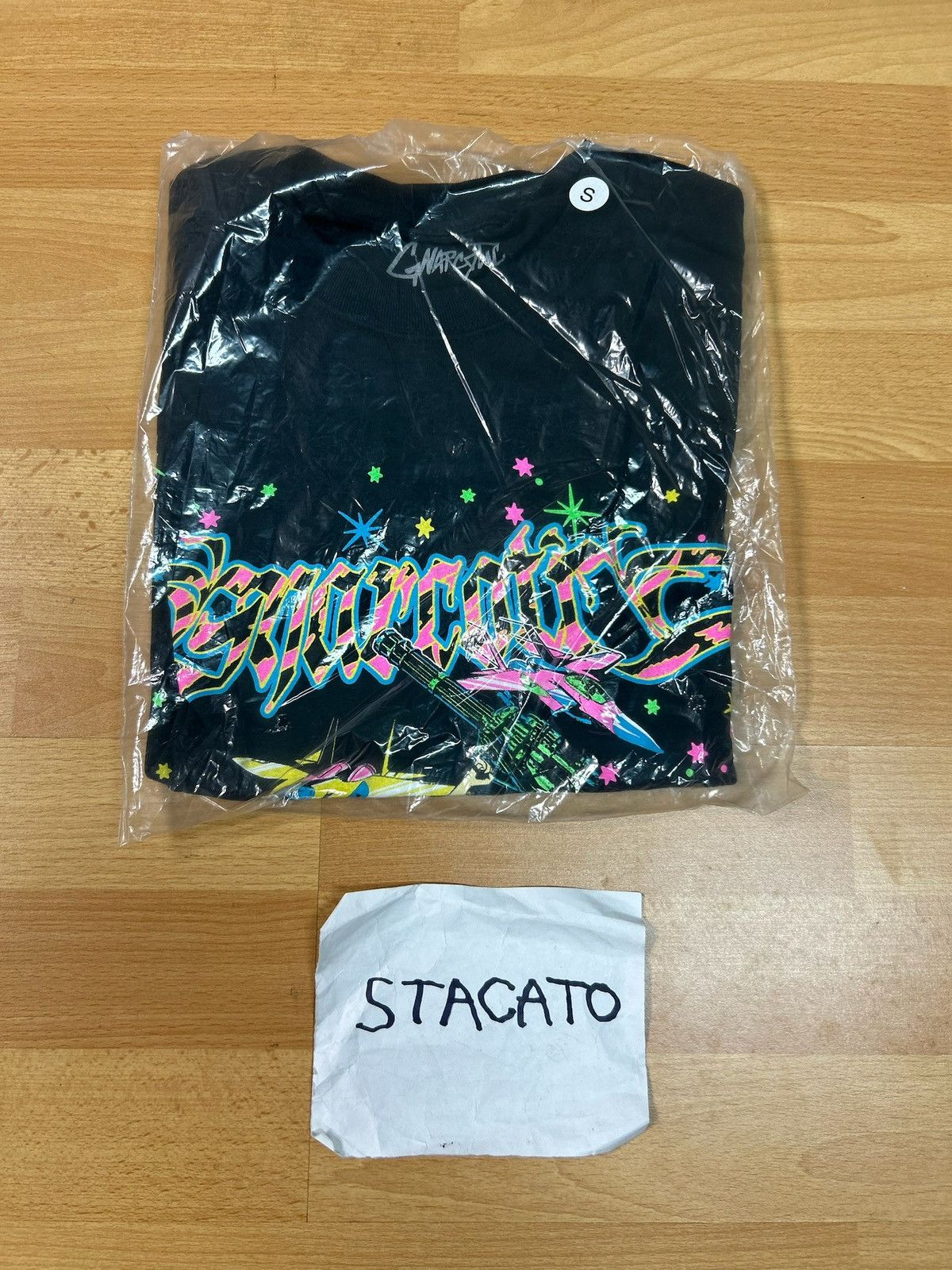 Gnarcotic × Rap Tees Gnarcotic Lil Gnar Rocket Girl Tee Black Size US S / EU 44-46 / 1 - 2 Thumbnail