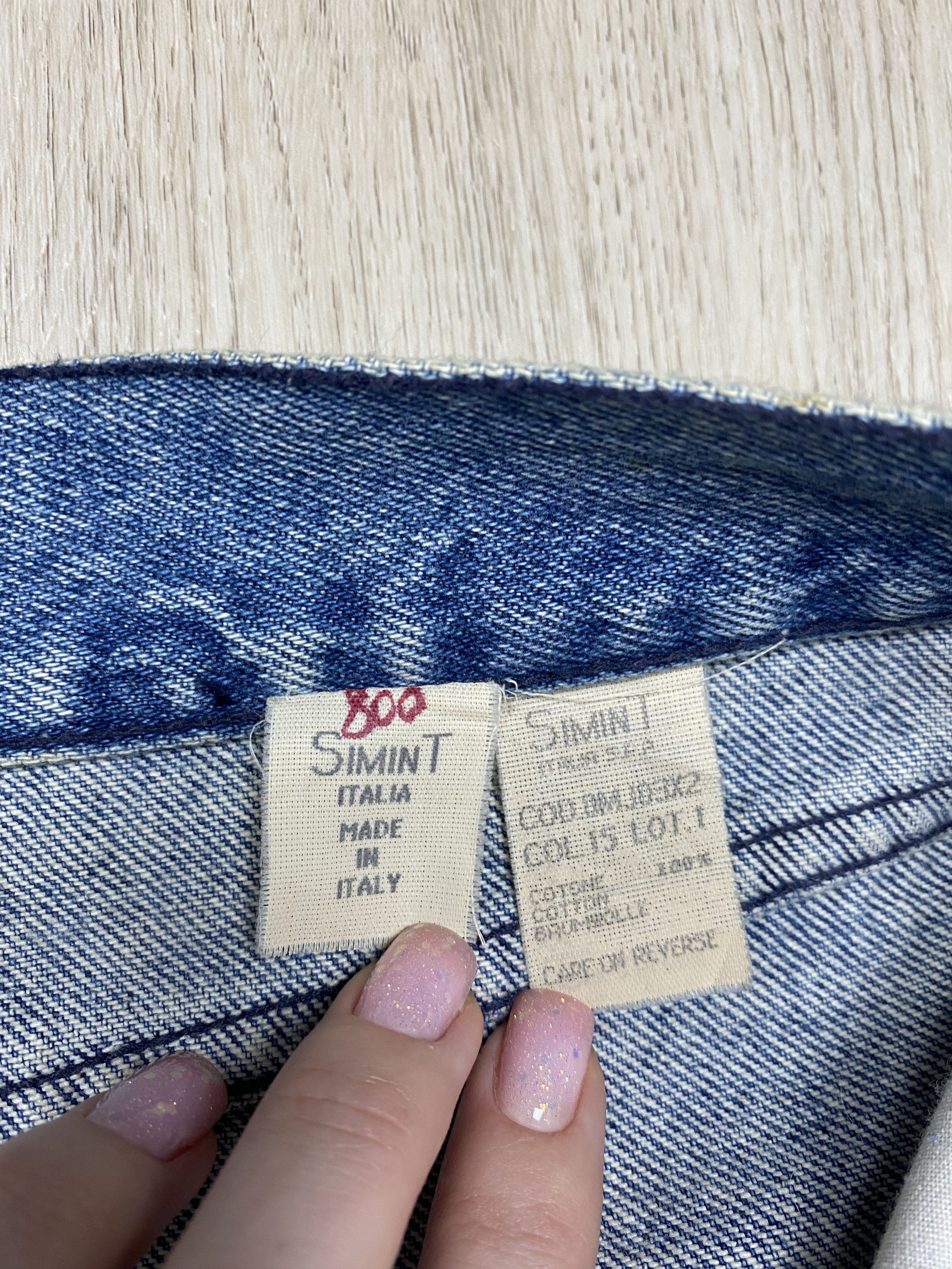 Moschino Moschino 90s Vintage Mens Baggy Denim Pants Jeans Size US 40 / EU 56 - 9 Thumbnail