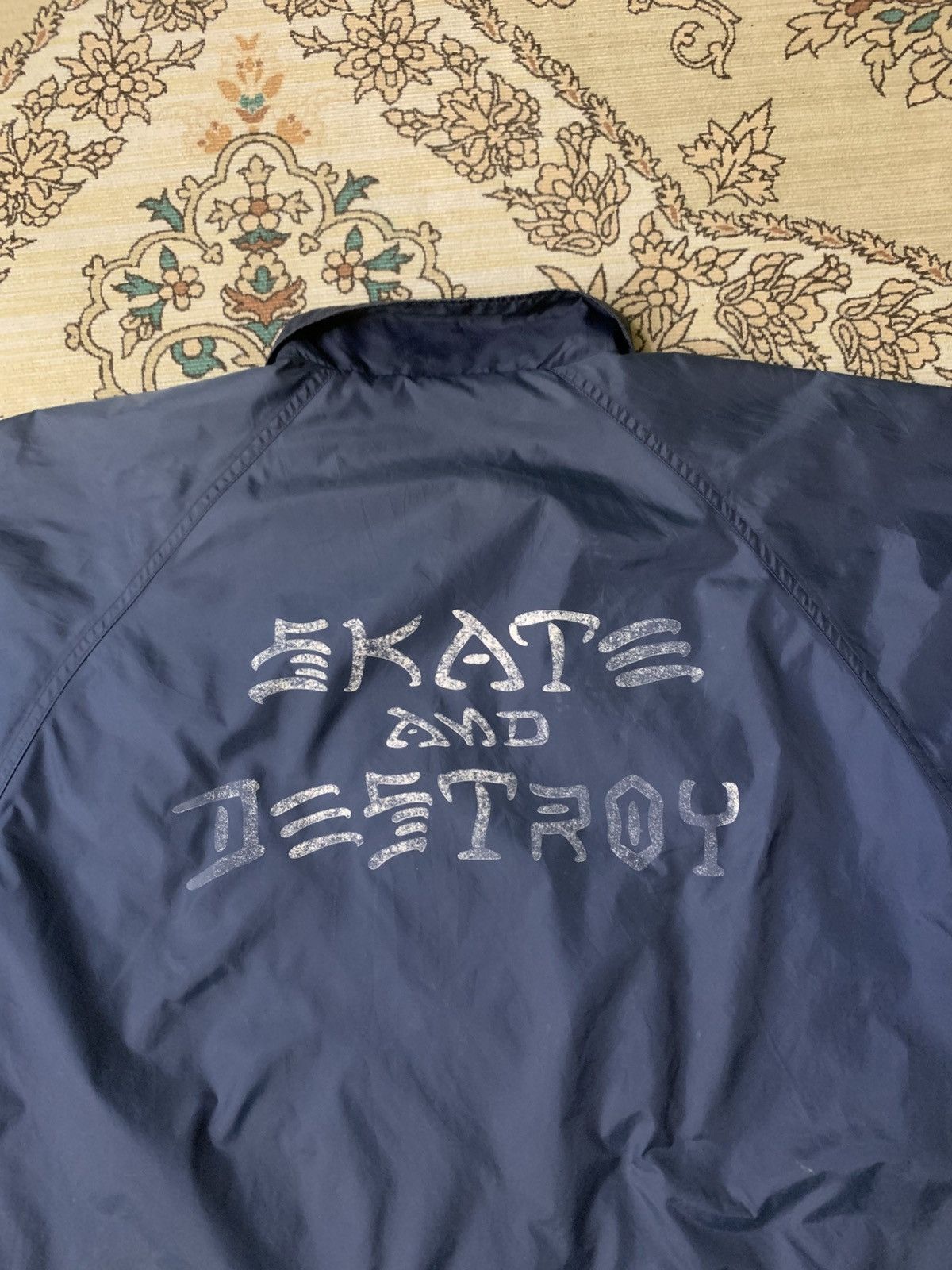 Thrasher × Vintage VINTAGE THRASHER MAGAZINE SKATE AND DESTROY COACH JACKET Size US M / EU 48-50 / 2 - 8 Thumbnail