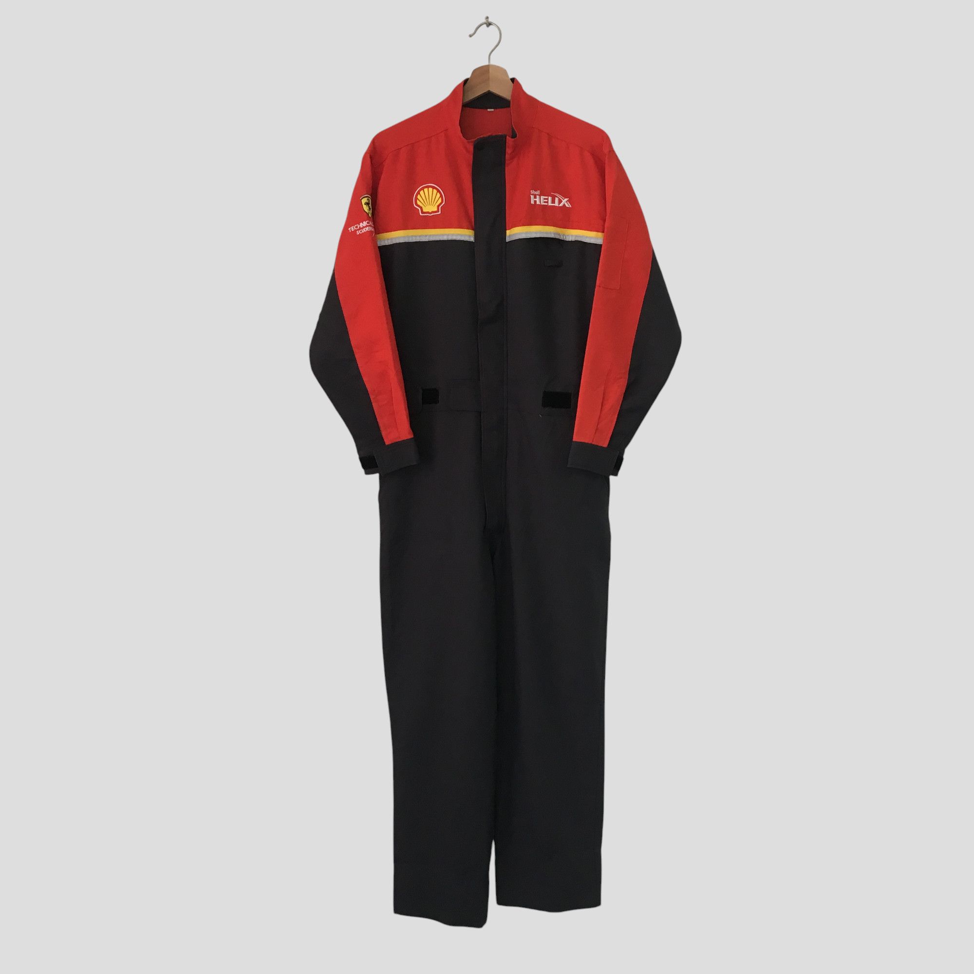 Ferrari Vintage Shell Uniform Coveralls Ferarri Racing Car Motor Oil Size US M / EU 48-50 / 2 - 1 Thumbnail