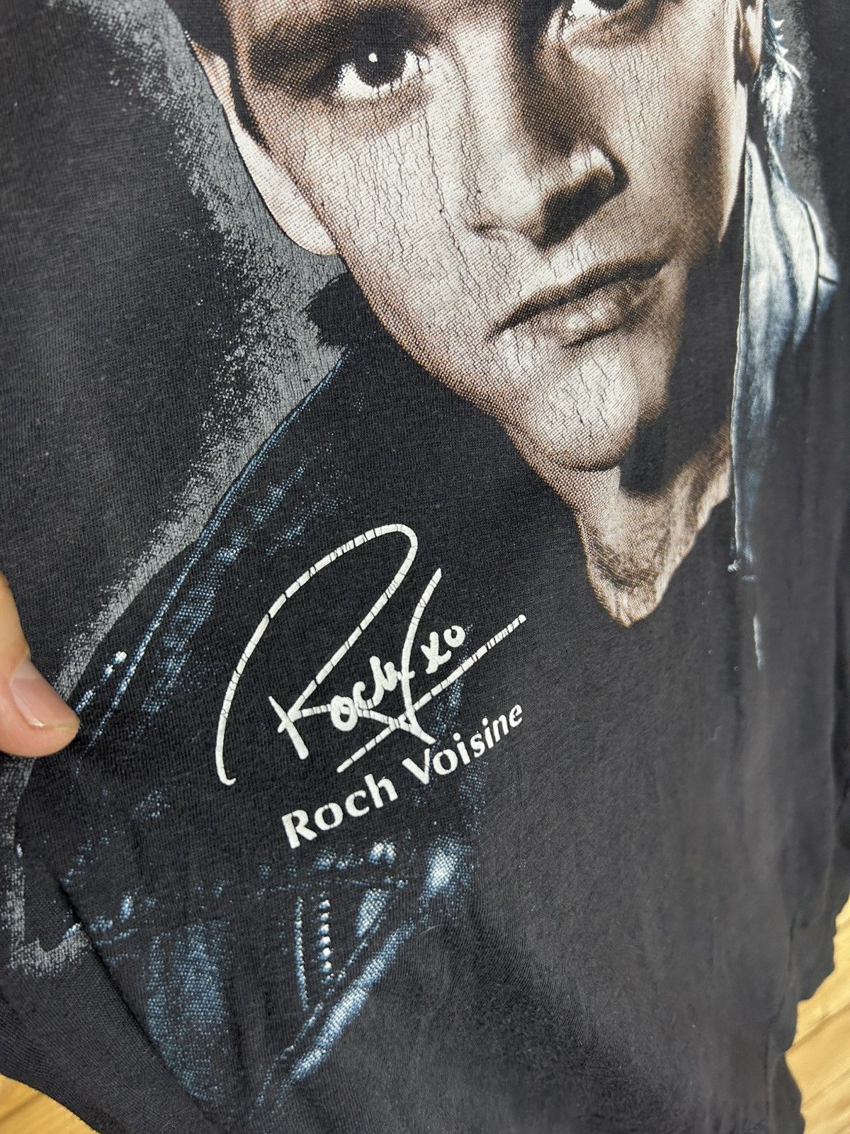Vintage Vintage 90s Roch Voisine faded t shirt Size US XL / EU 56 / 4 - 4 Thumbnail