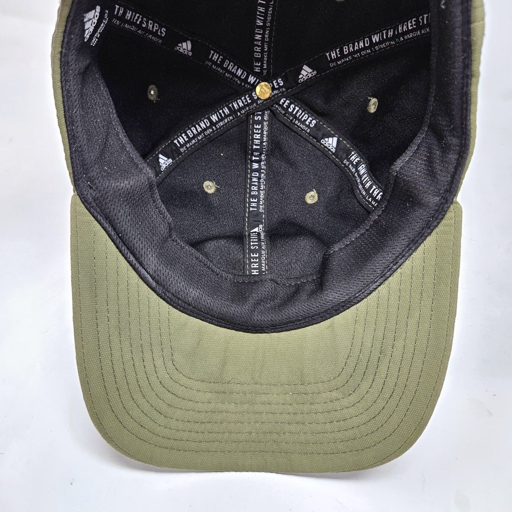 Adidas Adidas Hat Cap Strap Back Olive Green AEROREADY Performance Mens Size ONE SIZE - 7 Thumbnail