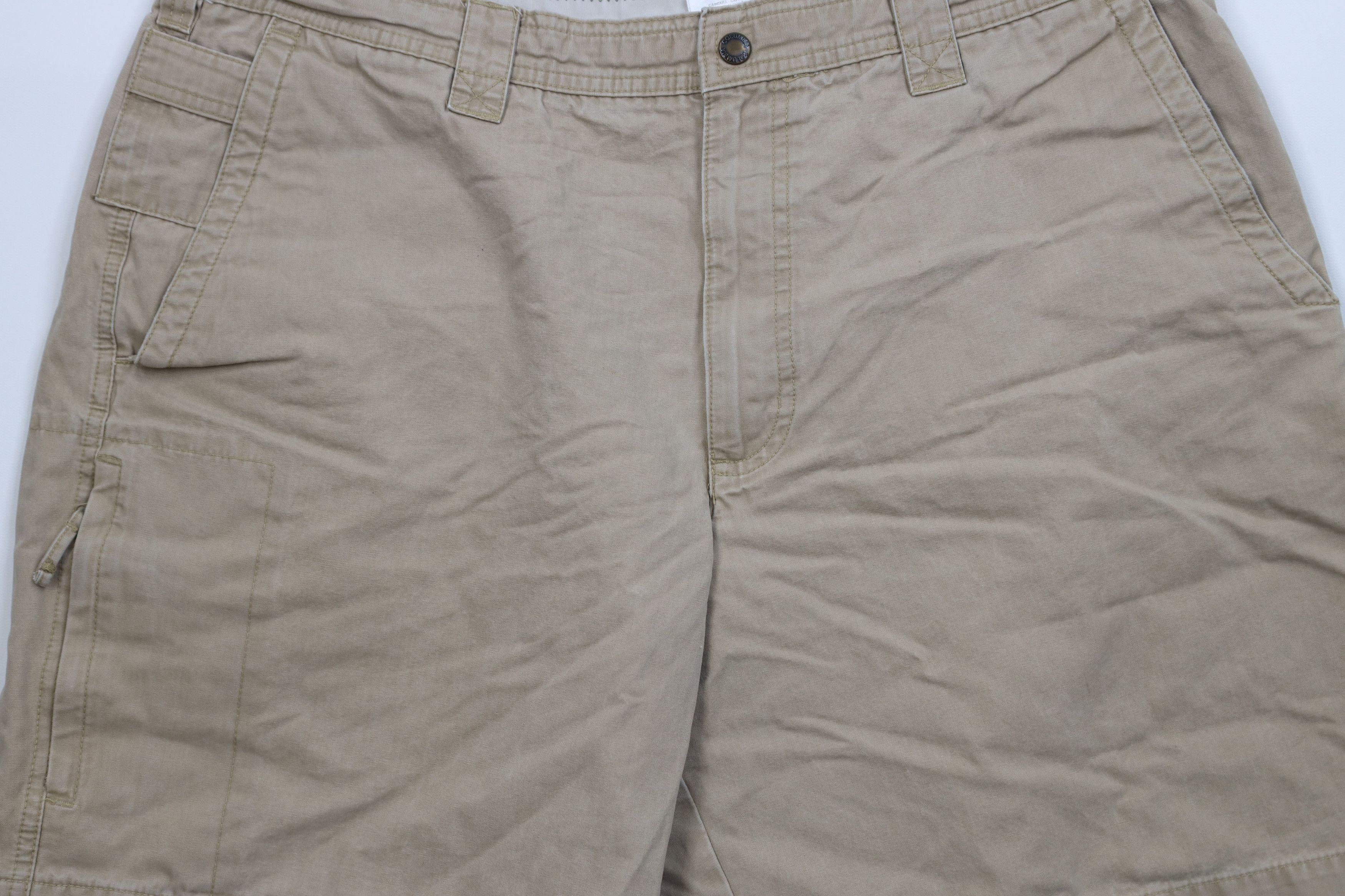 Columbia Vintage Columbia Spell Heavyweight Trekking Shorts Beige Tan Size US 38 / EU 54 - 3 Thumbnail