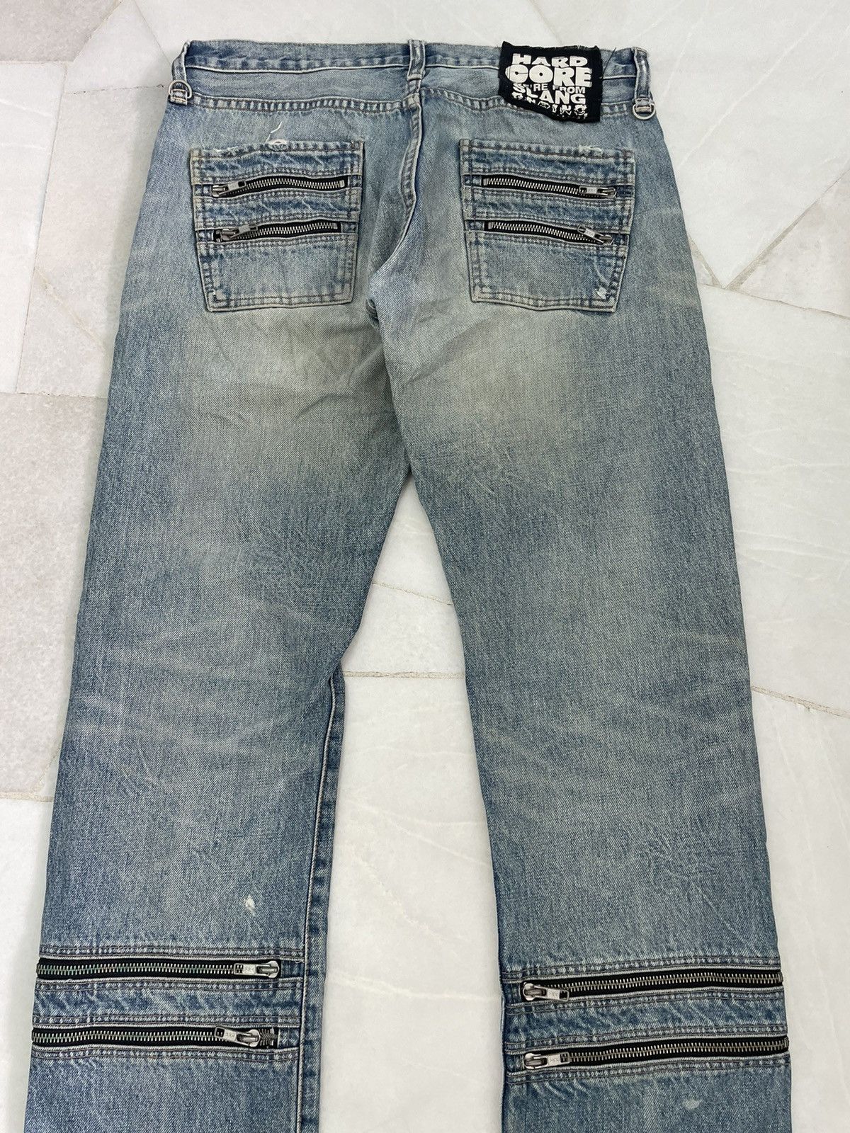 Number (N)ine Vintage RNA INC Multi Zipper inspired Number nine Jeans Size US 33 - 5 Thumbnail