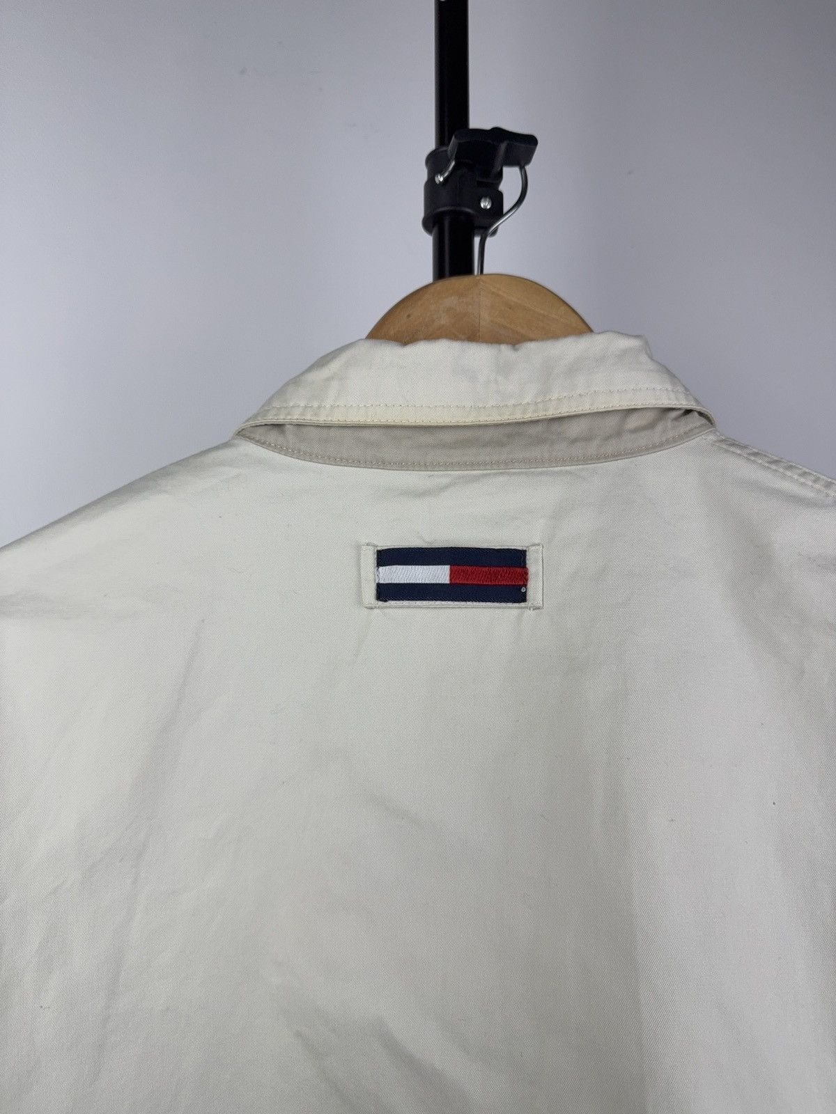 Tommy Hilfiger × Tommy Jeans × Vintage Vintage 90s Tommy Hilfiger cotton Jacket Size US M / EU 48-50 / 2 - 9 Thumbnail
