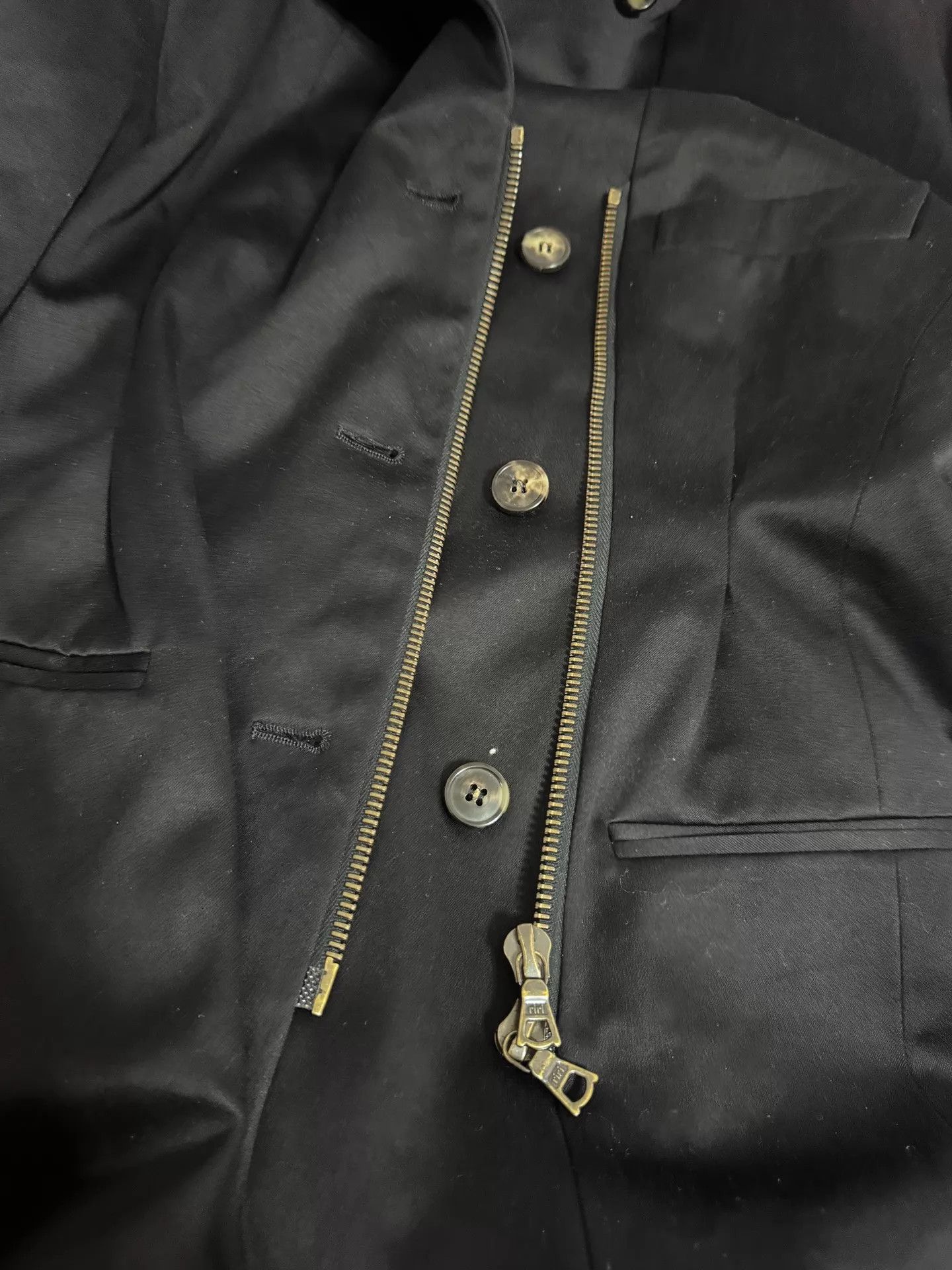 Dries Van Noten Dries Van Noten Black Waist-Tied Blazer 36 Size XS / US 0-2 / IT 36-38 - 4 Thumbnail