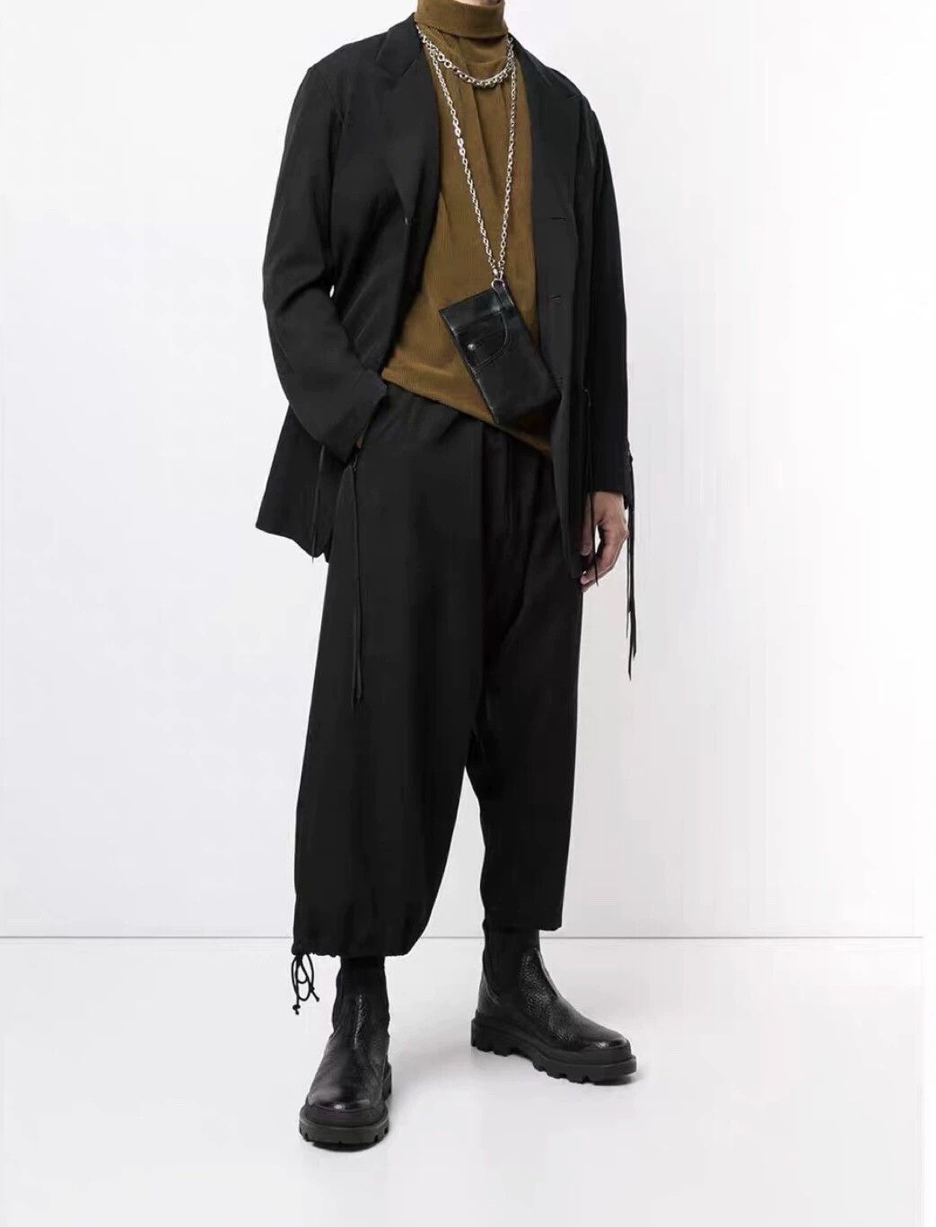 Yohji Yamamoto Yohji Yamamoto Chain Crossbody Bag Size ONE SIZE - 1 Thumbnail