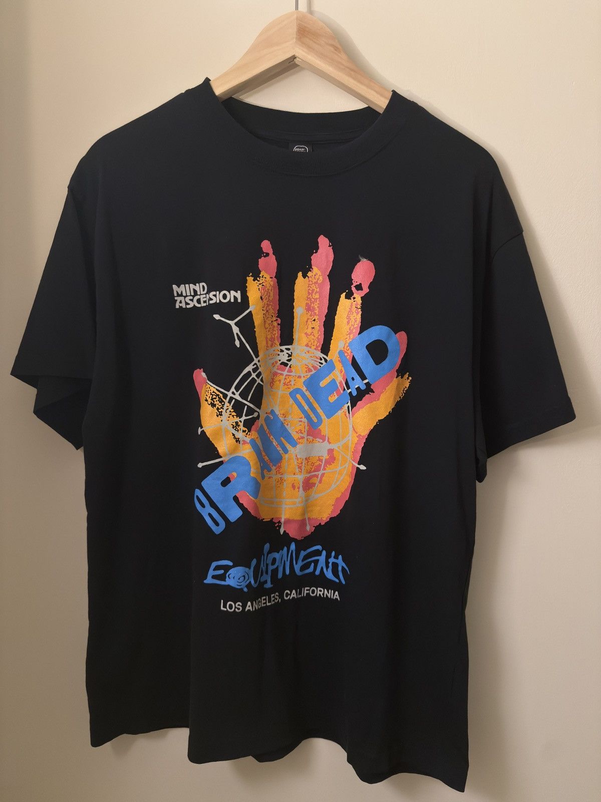 Brain Dead Brain Dead Equipment Mind Hand Tee Shirt Size Medium Size US M / EU 48-50 / 2 - 1 Thumbnail