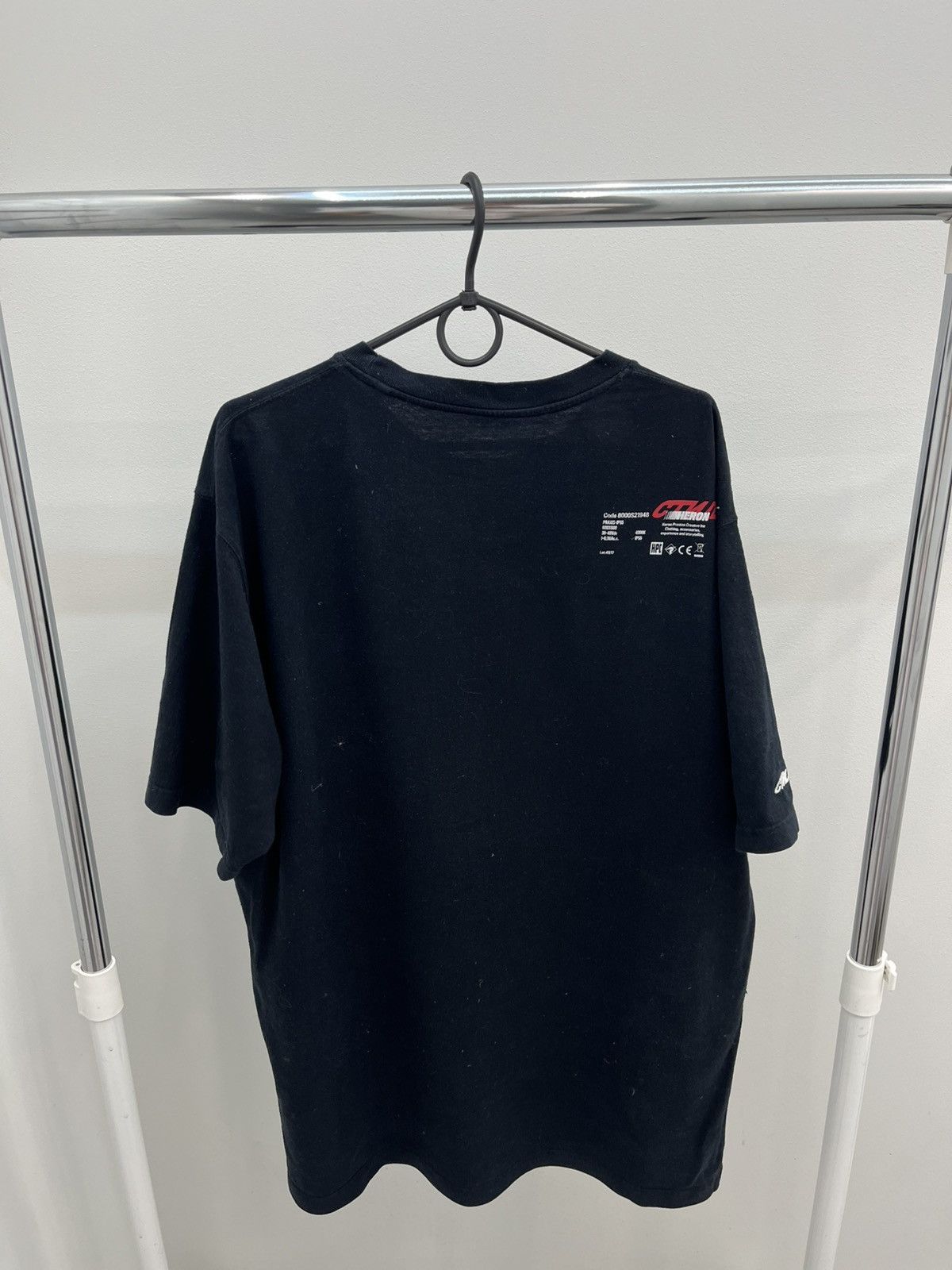 Heron Preston Heron Preston Dover Magician Code Tee T-shirt Size US L / EU 52-54 / 3 - 4 Thumbnail