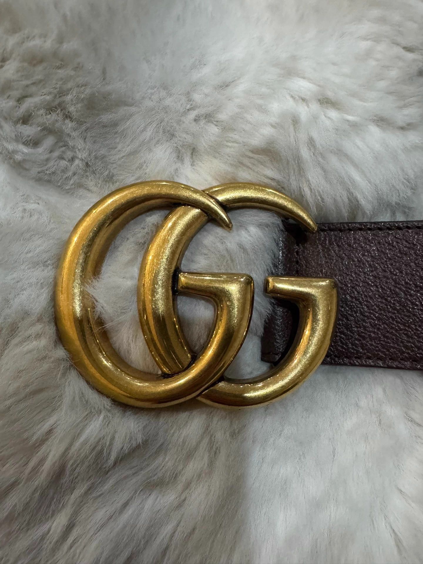 Gucci Gucci Double G Print Women's Belt 75 New Size ONE SIZE - 2 Thumbnail