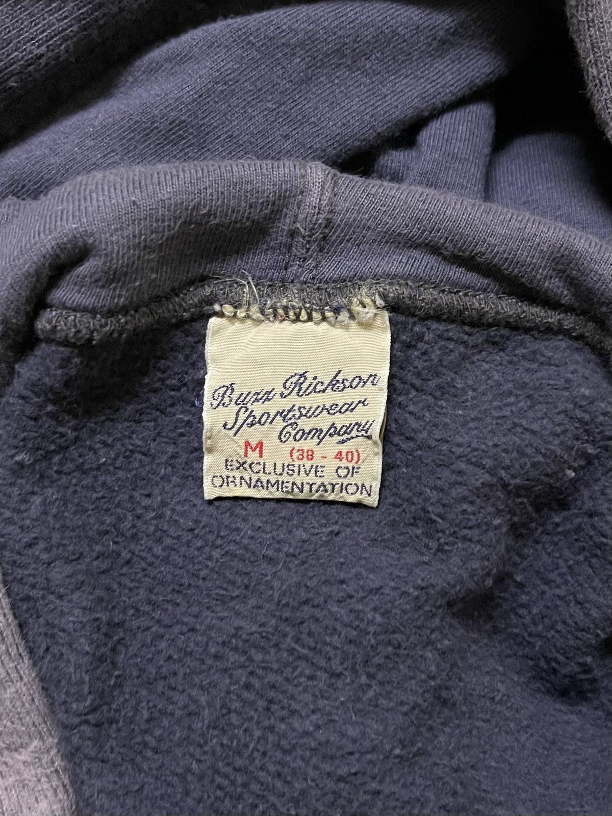 Buzz Rickson's Buzz Rickson Sportwear Hoodie Navy Annapolis Japan Size US M / EU 48-50 / 2 - 18 Thumbnail