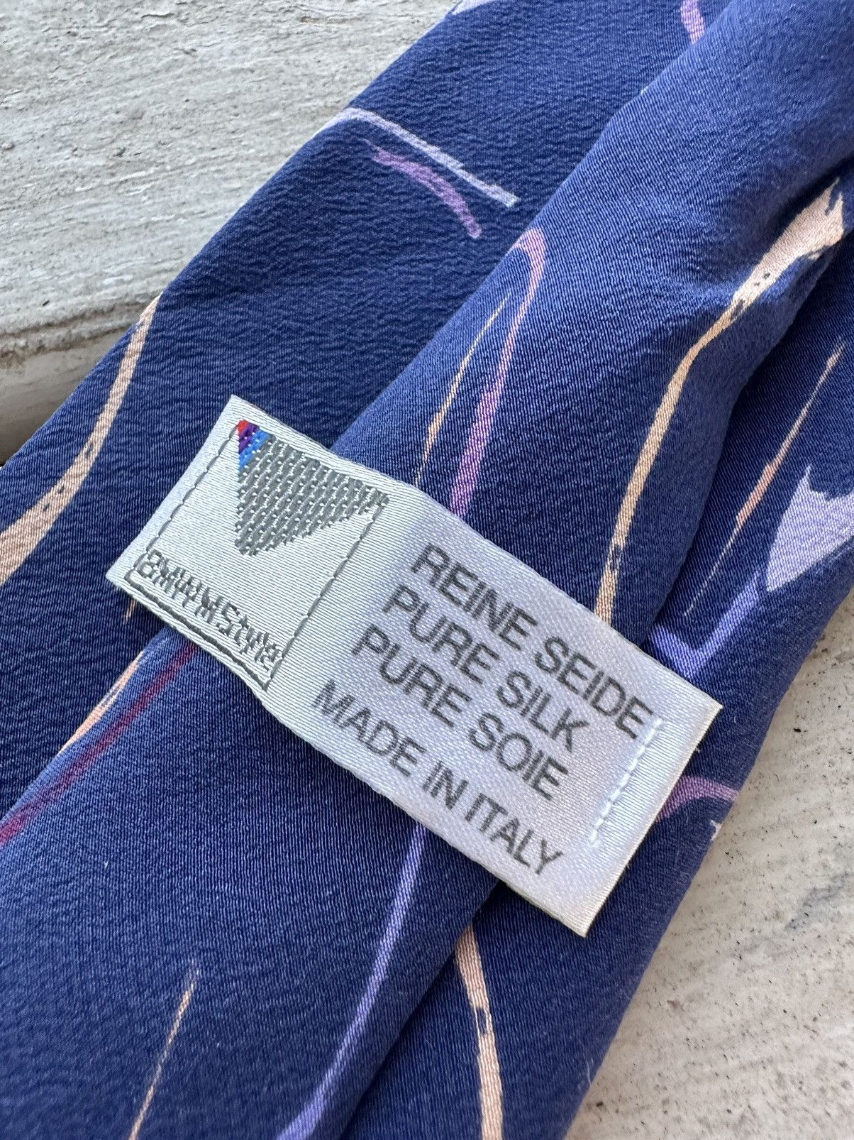 AlphaStyle × BMW × Vintage VINTAGE 90s BMW M STYLE TIE made in italy 4.4 gang Size ONE SIZE - 3 Thumbnail