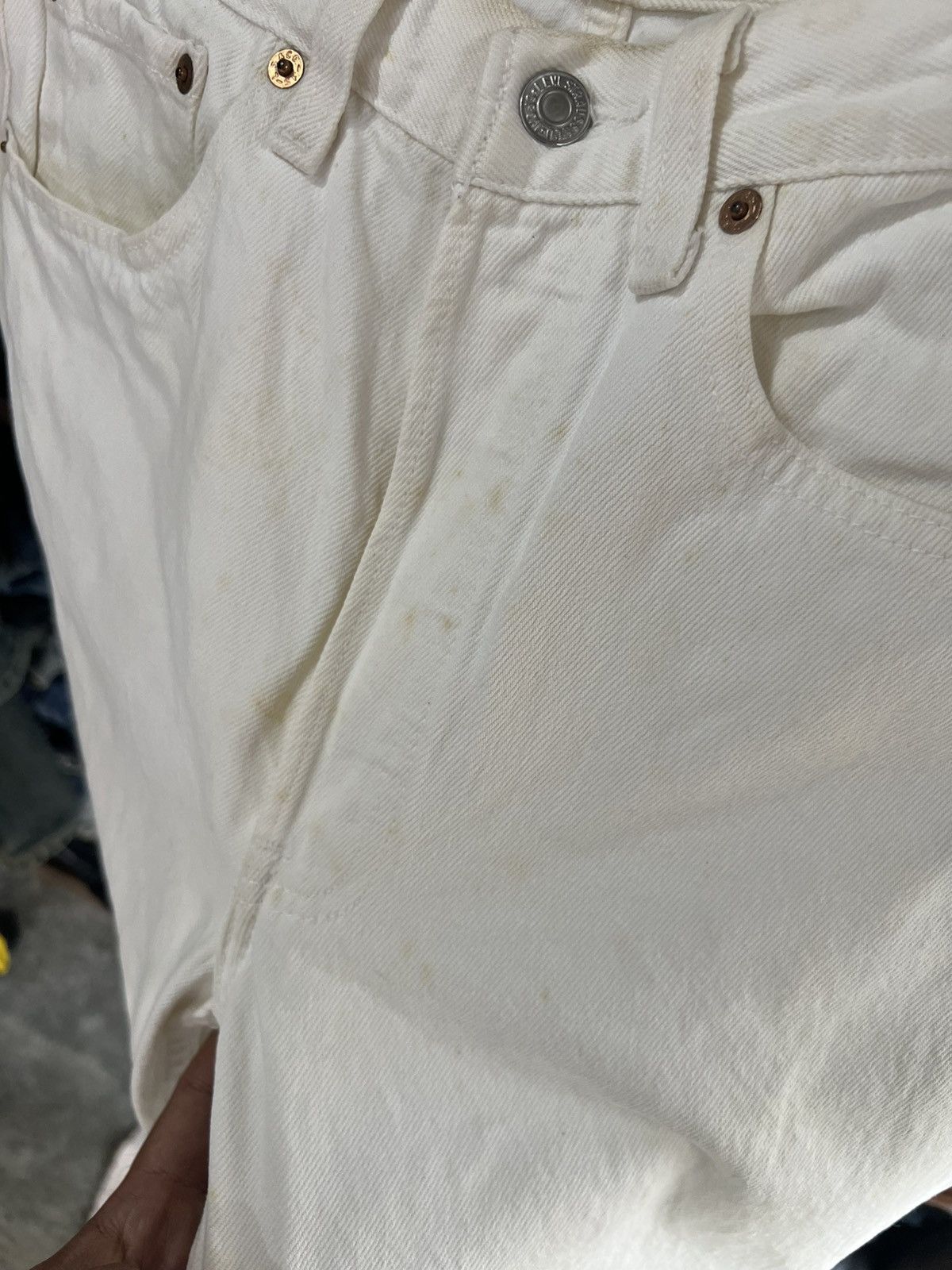 Levi's Vintage Clothing 🔥Vintage Levis 501 Button 552 Denim Size US 30 / EU 46 - 10 Thumbnail