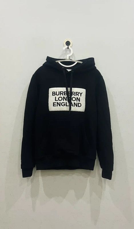 Burberry Burberry Black Cotton Women's Hoodie Size XXS / US 00 / IT 34 - 1 Thumbnail