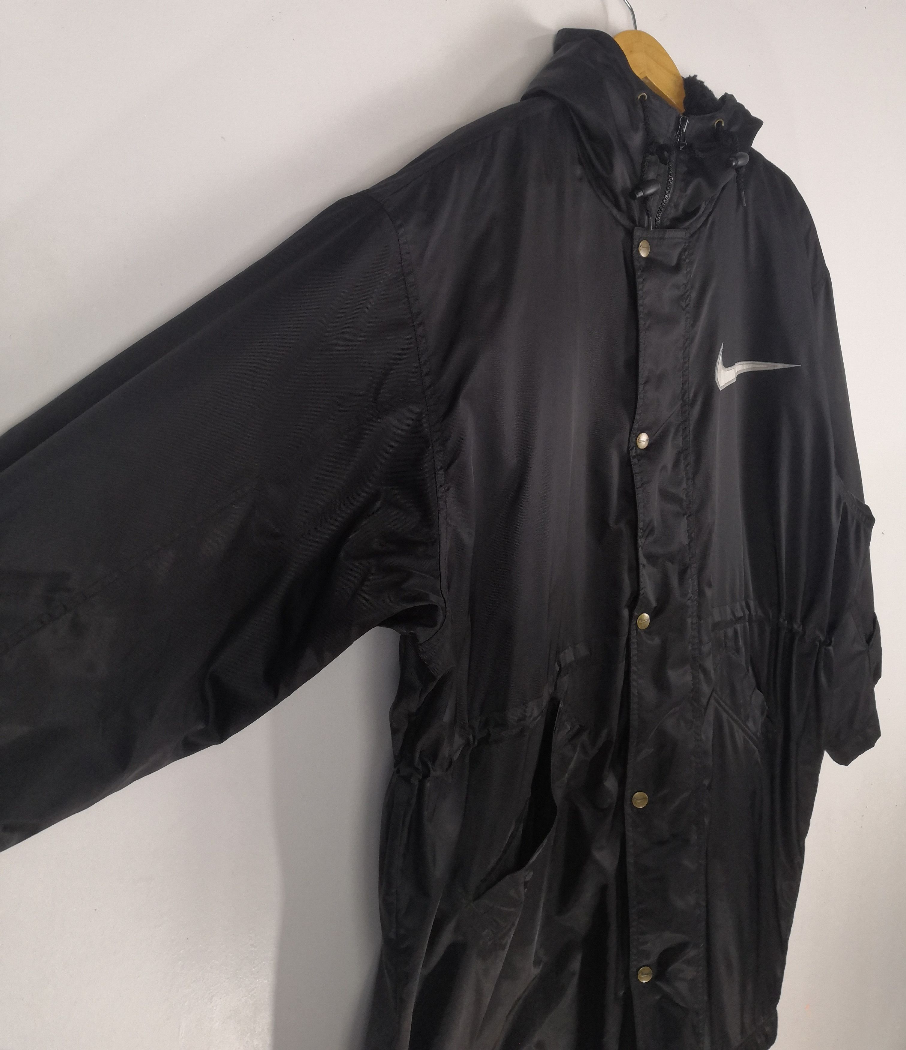 Nike Vintage 90s Nike Puffer Jacket Big Logo Nike Hoodie Winter Size US L / EU 52-54 / 3 - 5 Thumbnail
