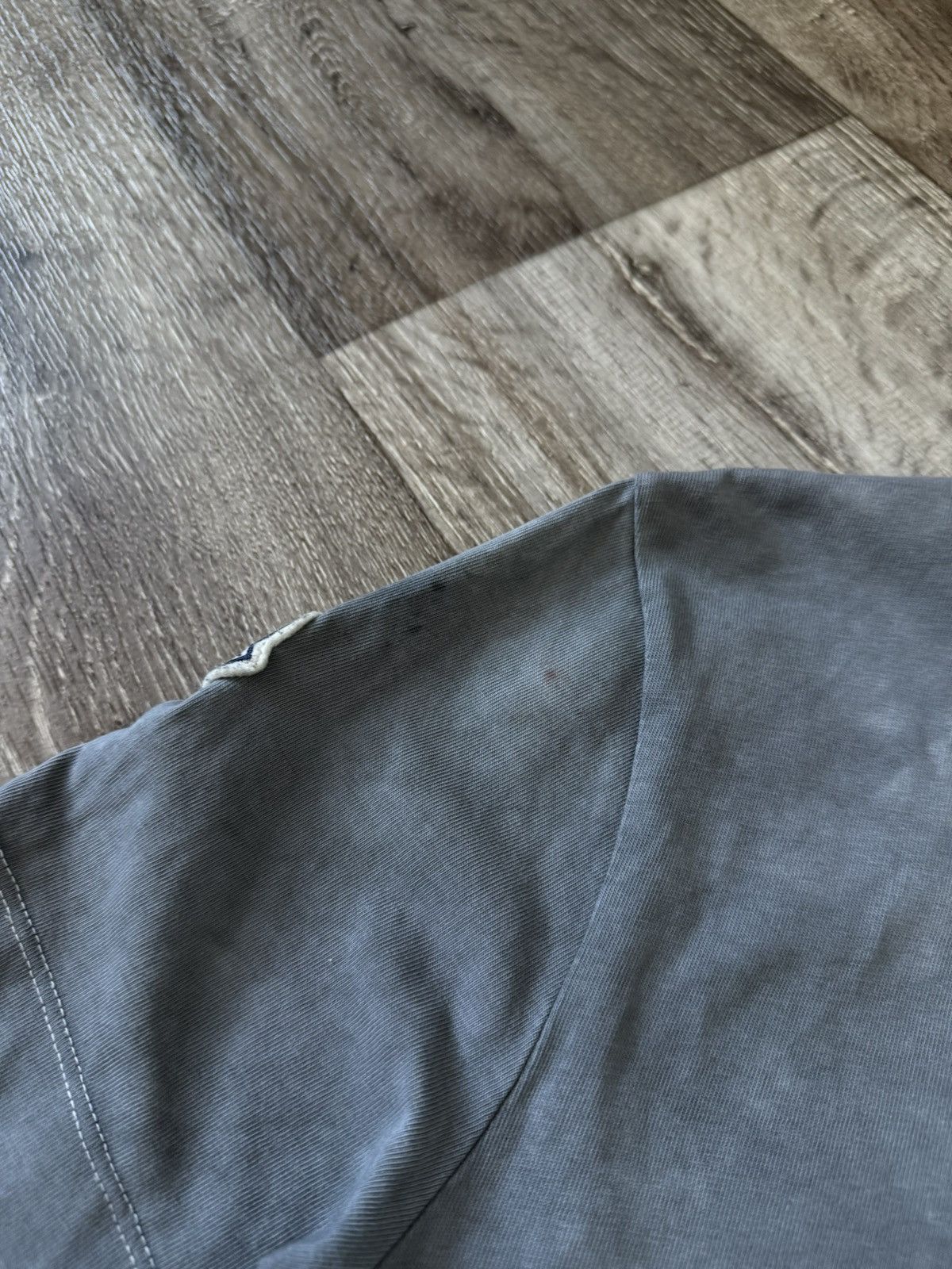 Moncler Moncler Maglia T-Shirt Men’s Mountain Logo Gray Luxury Tee Size US S / EU 44-46 / 1 - 13 Thumbnail