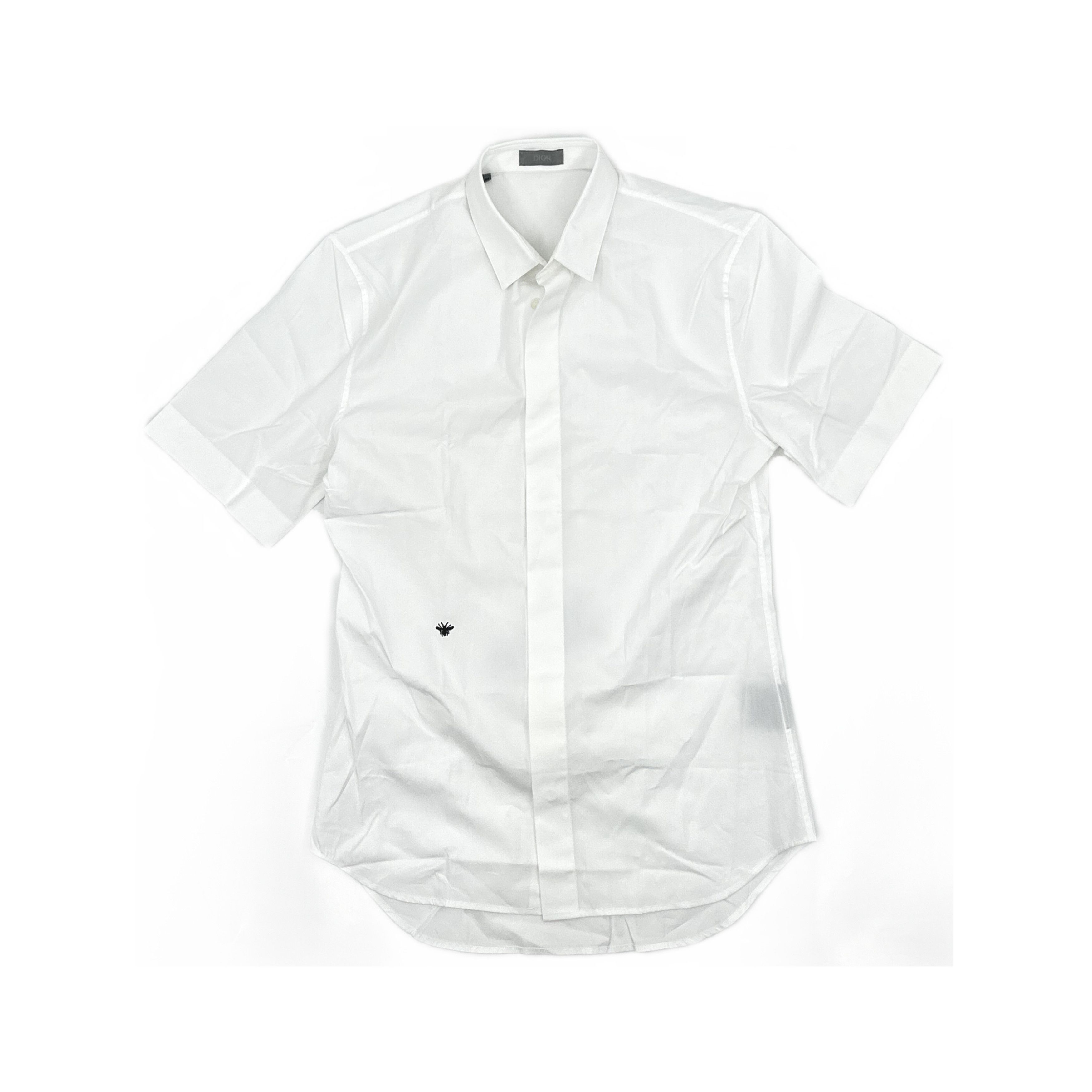 Dior Dior Animal Embroidery Cotton Shirt Size S Size US S / EU 44-46 / 1 - 1 Thumbnail