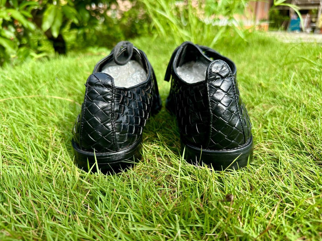 Bottega Veneta Authentic Bottega Veneta Intrecciato Nero Derby Oxford Size US 8 / EU 41 - 5 Thumbnail
