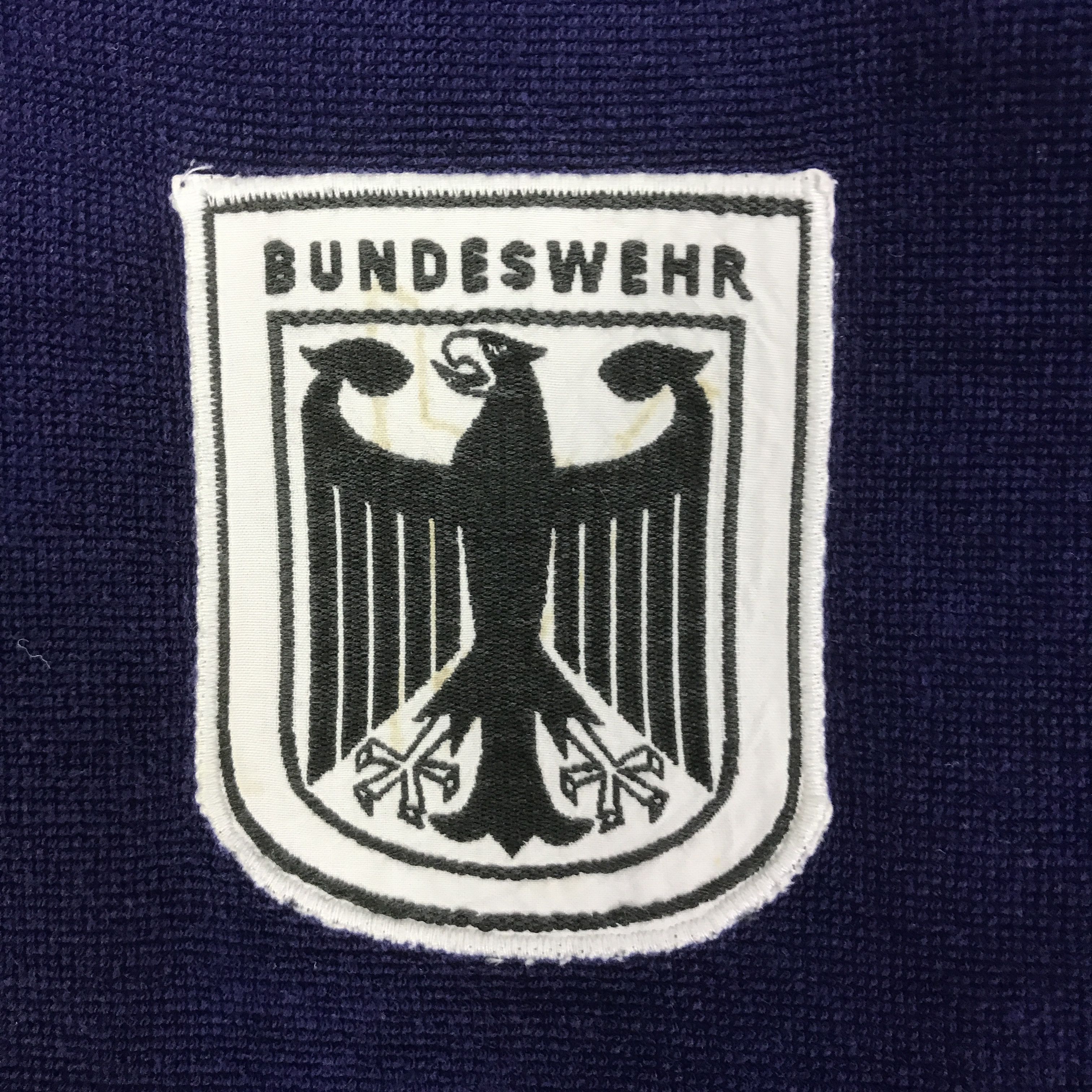 Japanese Brand 90S BUNDESWEHR SWEATER ZIP JACKET K98B19 Size US L / EU 52-54 / 3 - 11 Thumbnail