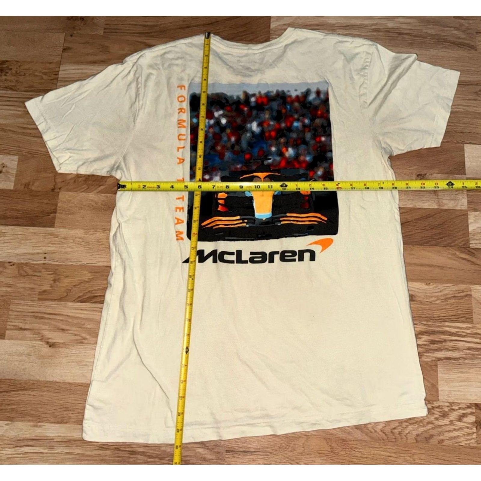 Vintage McLaren F1 Team Shirt Mens L White Tee Graphic Racing Shirt F1 Cars Sports Size US L / EU 52-54 / 3 - 4 Thumbnail