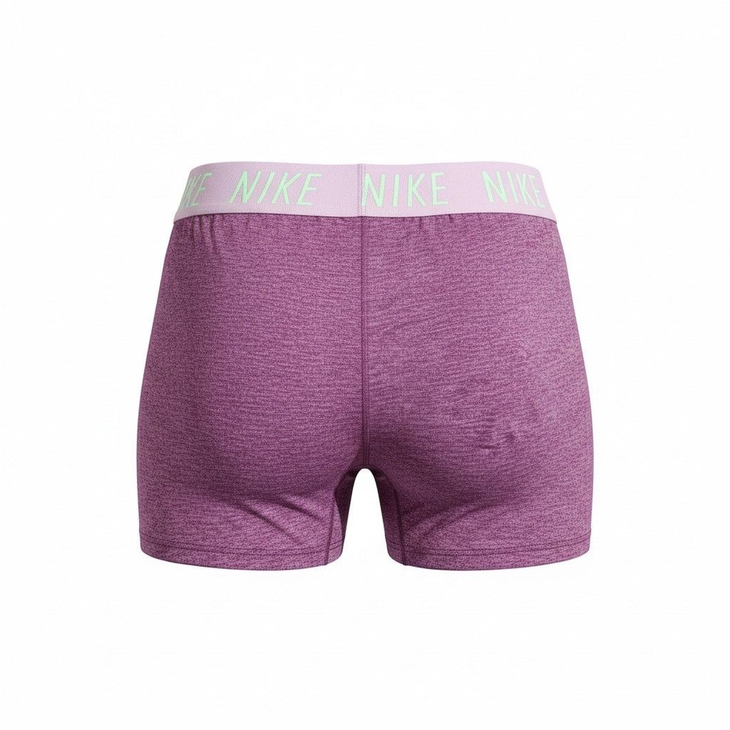 Nike Nike Pro Dri-Fit Women’s Athletic Shorts Purple Size Medium Size 32" / US 10 / IT 46 - 2 Thumbnail