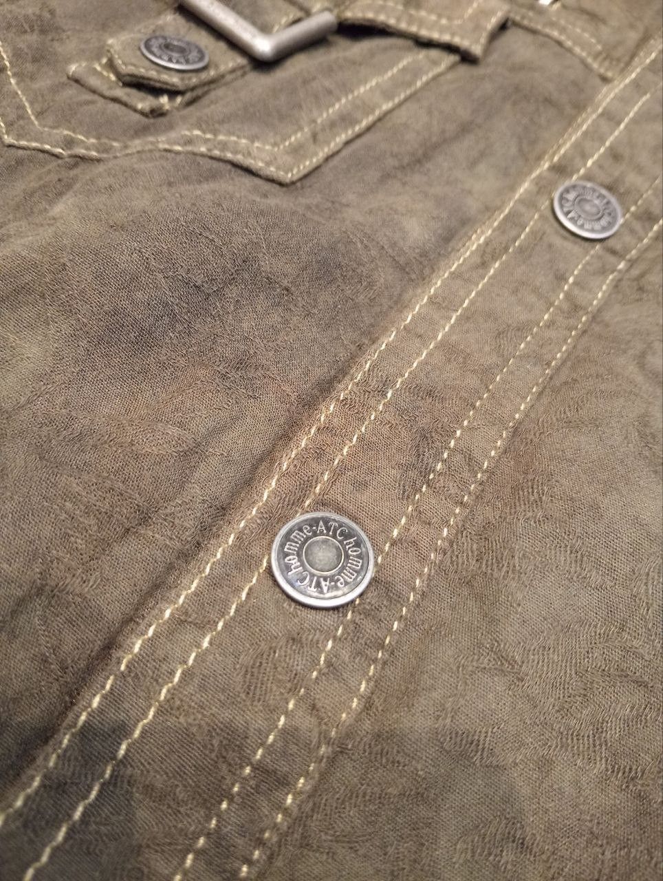 In The Attic IN THE ATTIC HOMME JAPAN 2 WAY BUTTON SHIRT Size US L / EU 52-54 / 3 - 7 Thumbnail