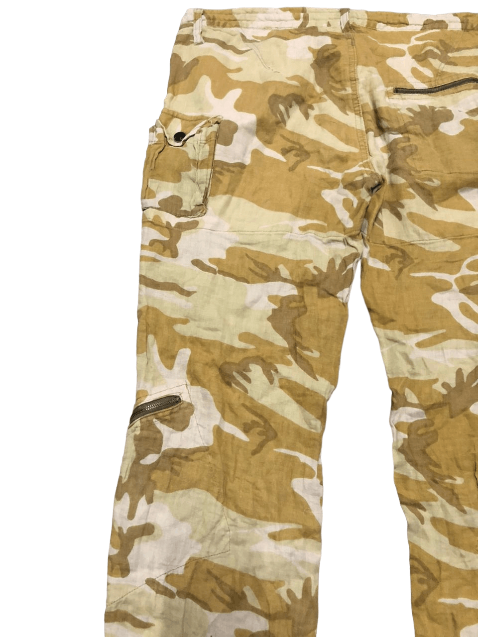 Beams Plus 🇯🇵Beams Yellow Camouflage Bondage Multipocket Cargo Pants Size US 37 - 11 Thumbnail