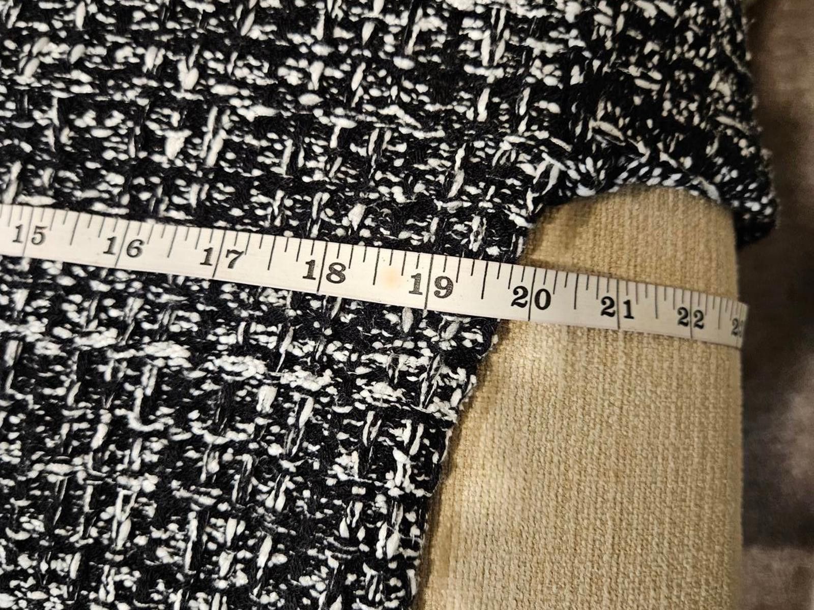 Designer Jessica Simpson Black and White Knit Sweater Size S / US 4 / IT 40 - 7 Thumbnail