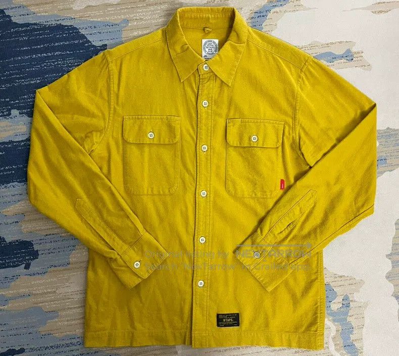 Wtaps Wtaps Yellow shirt Size US M / EU 48-50 / 2 - 1 Thumbnail