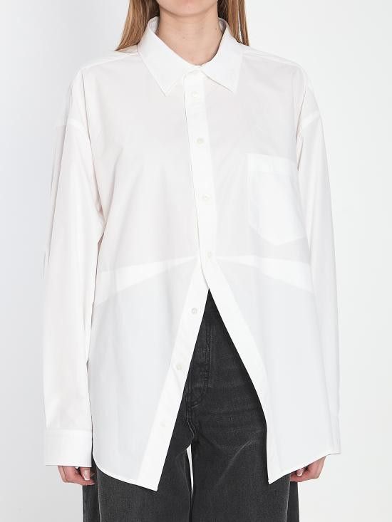 BALENCIAGA Women Shirts 814101 WHITE