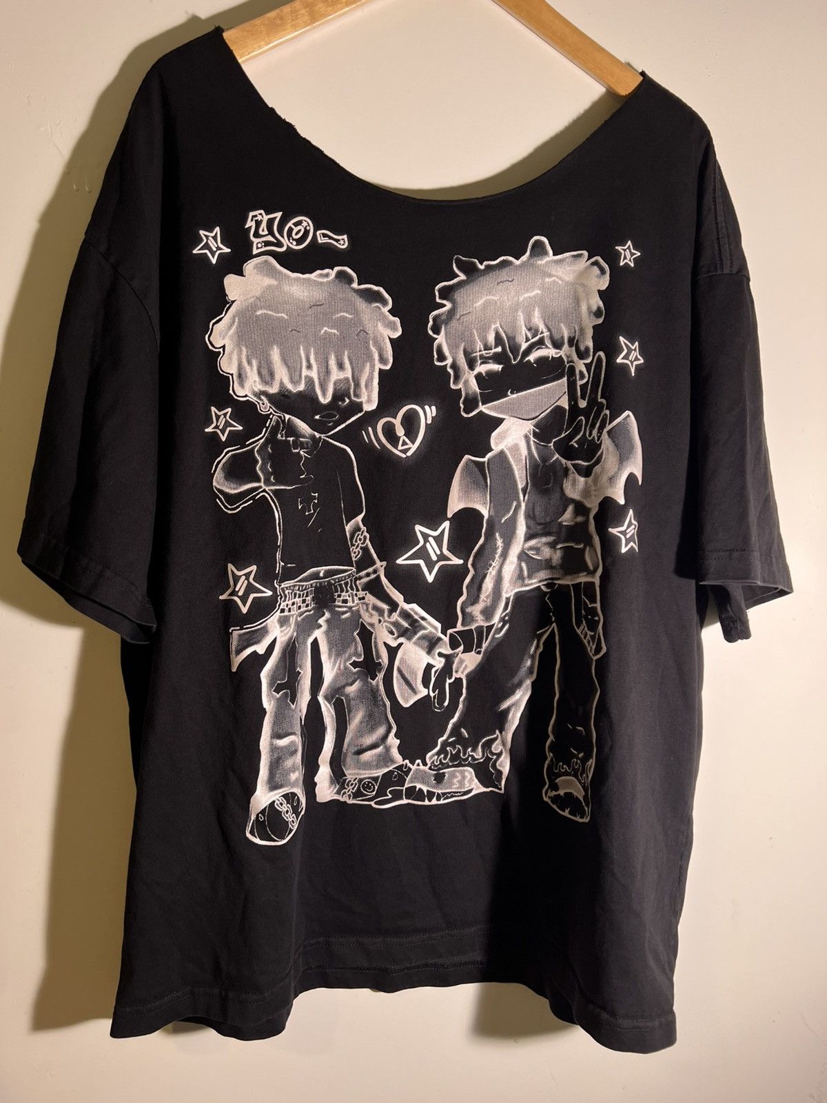 Vintage Aelfric Eden Anime Graffiti Streetwear Retro Designer Shirt Size US XL / EU 56 / 4 - 1 Thumbnail