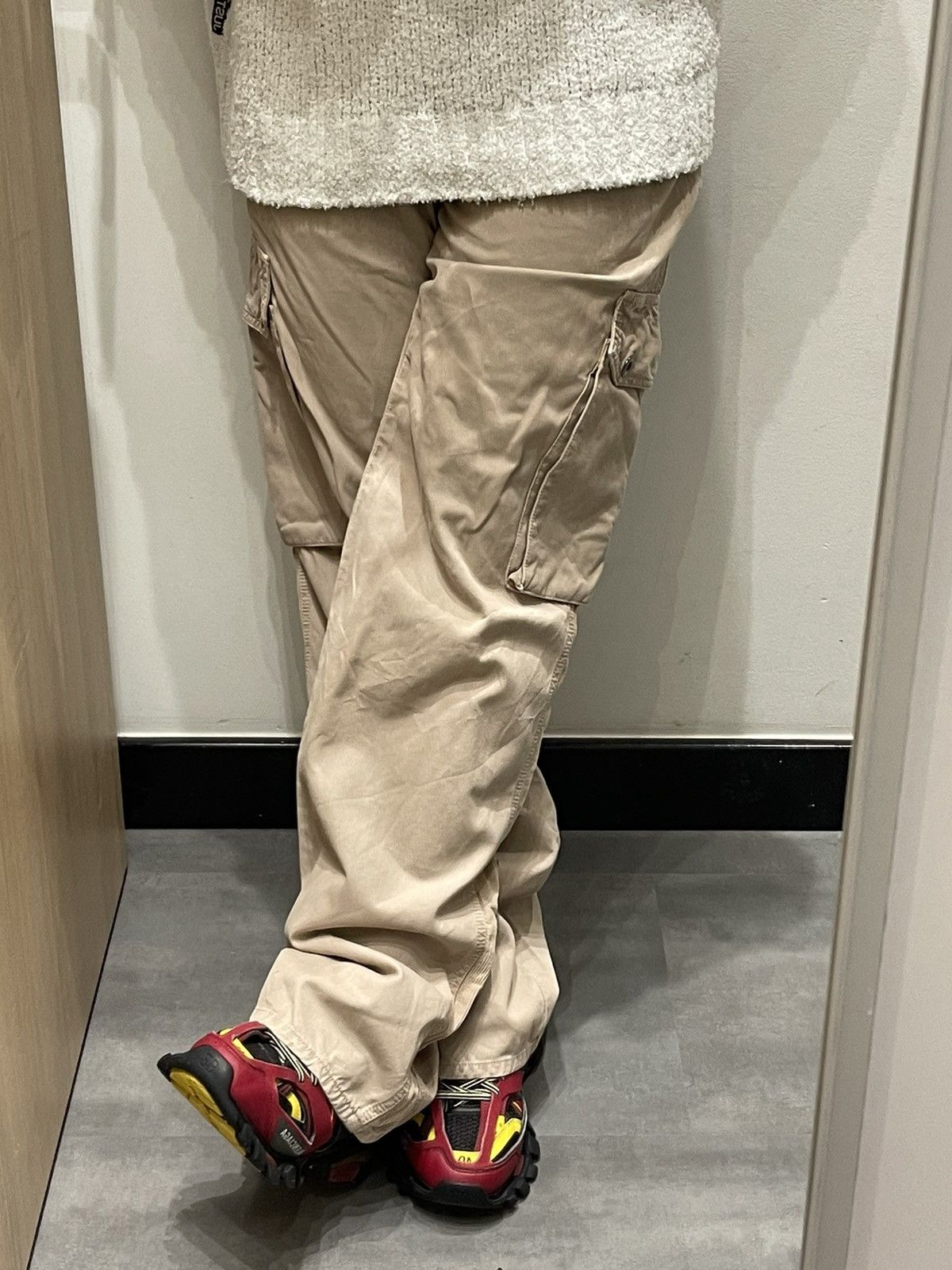 Dolce & Gabbana AW03 Archive Dolce & Gabbana Cargo Beige Pants Size US 34 / EU 50 - 6 Thumbnail
