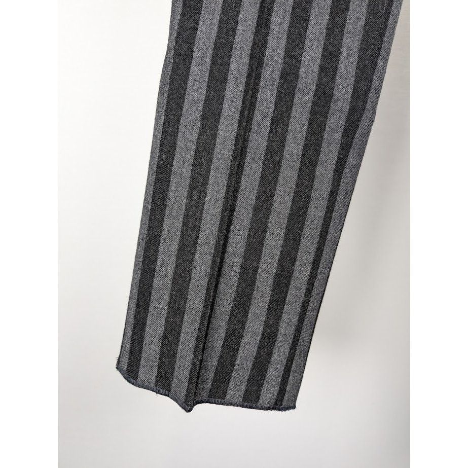 Saint Laurent Paris o1rshd1 Tailleur Rayure Brossee Pant in Gris Anthr Size US 32 / EU 48 - 4 Thumbnail