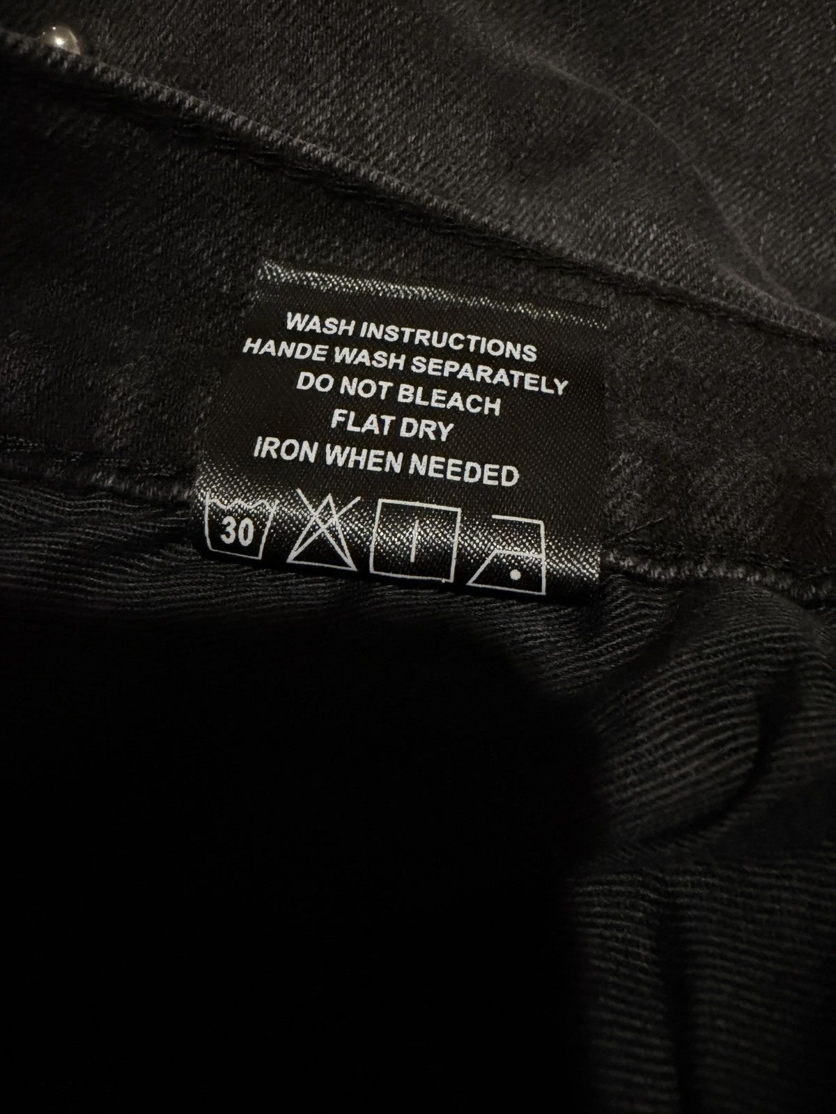 Other Paper Money Pearlized Dark Gray Washed Flared Jean Size US 34 / EU 50 - 7 Thumbnail