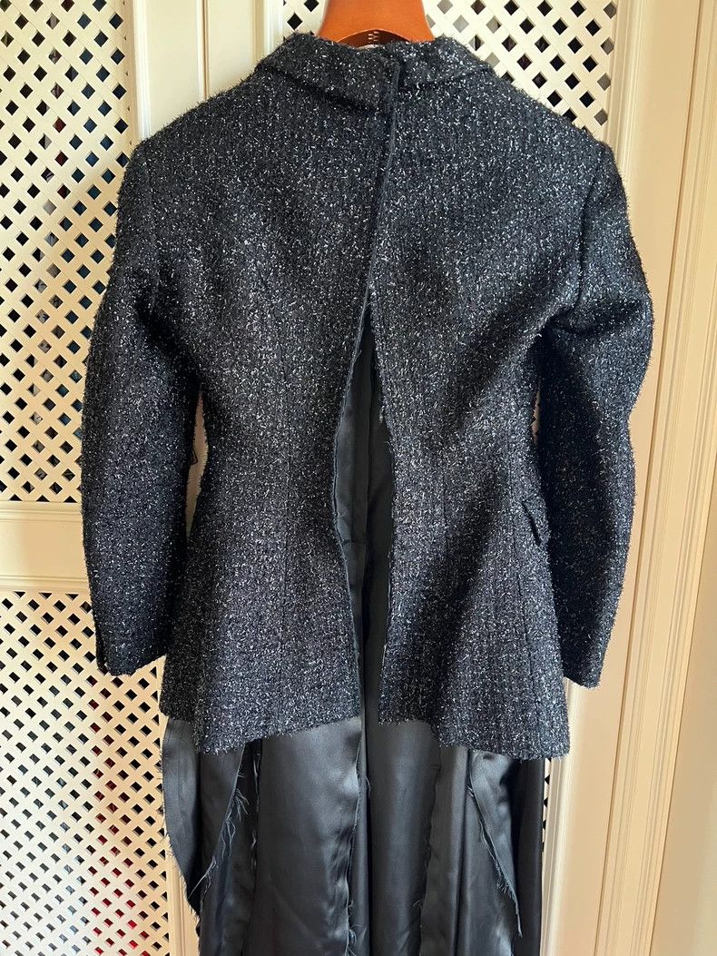Comme des Garcons Comme Des Garcons Shiny black structured jacket Size S / US 4 / IT 40 - 2 Thumbnail