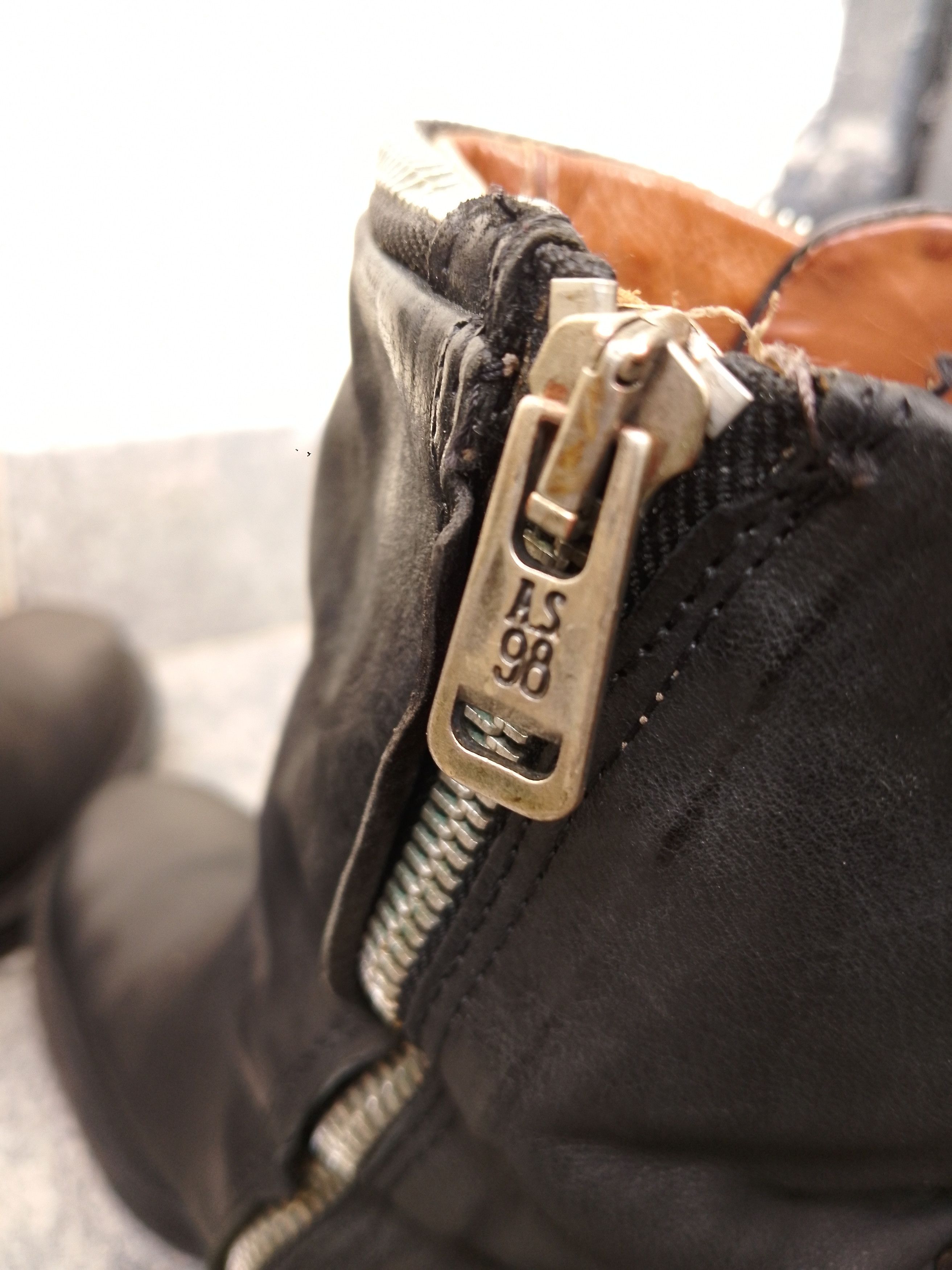 A.S.98 AS 98 BIKER ANKLE BOOTS Size US 9 / IT 39 - 6 Thumbnail