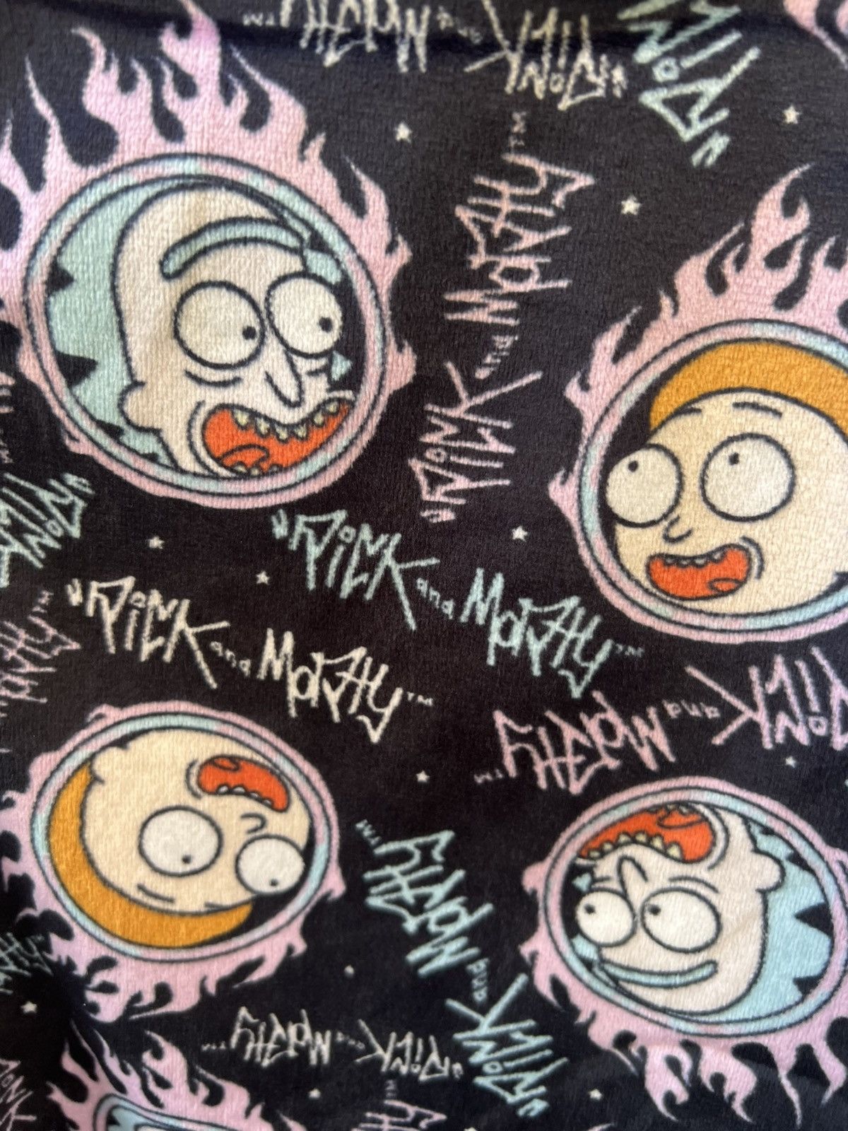 Other Officially licensed Rick And Morty black pajama pants Large Size US 34 / EU 50 - 5 Thumbnail