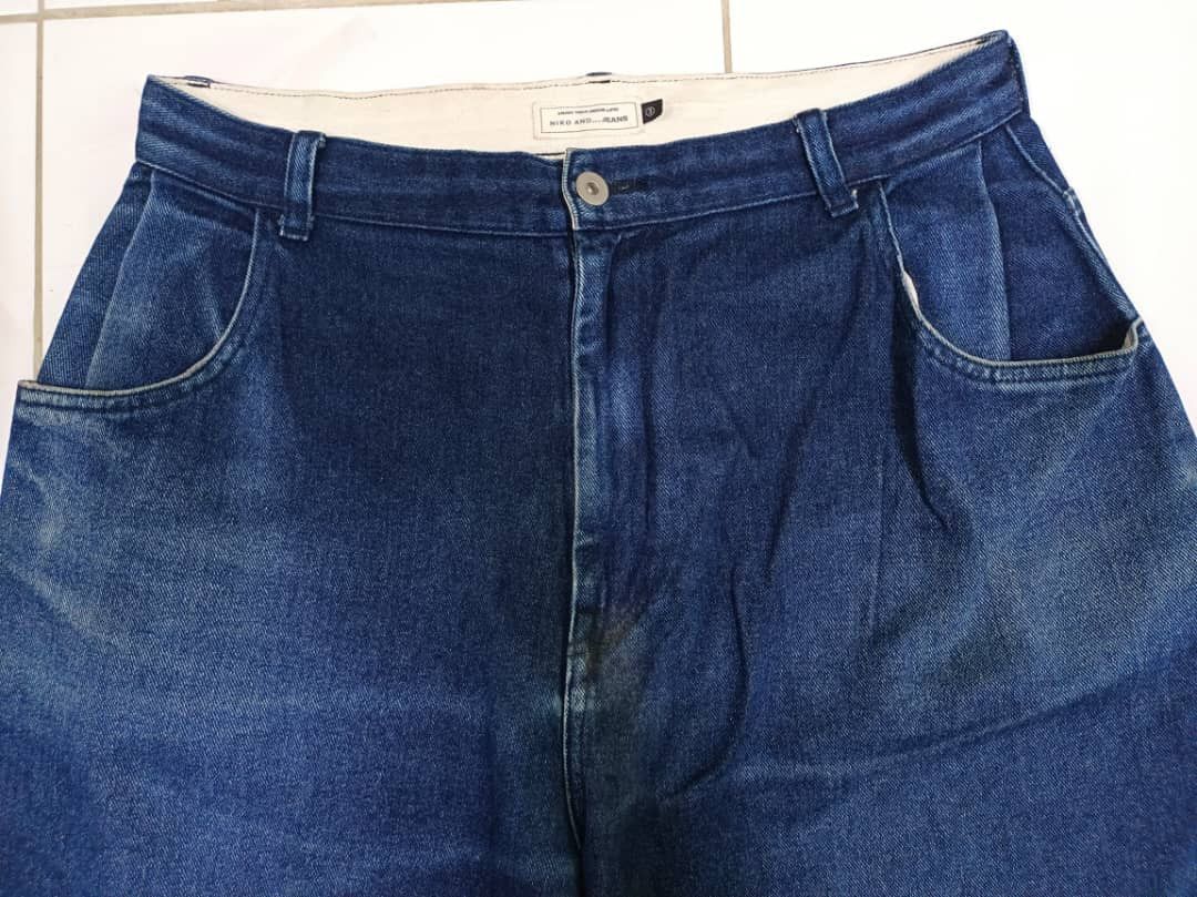 Designer × Japanese Brand × Yohji Yamamoto Niko And Baggy Casual Denim Jeans Yohji Yamamoto style Size US 32 / EU 48 - 4 Thumbnail
