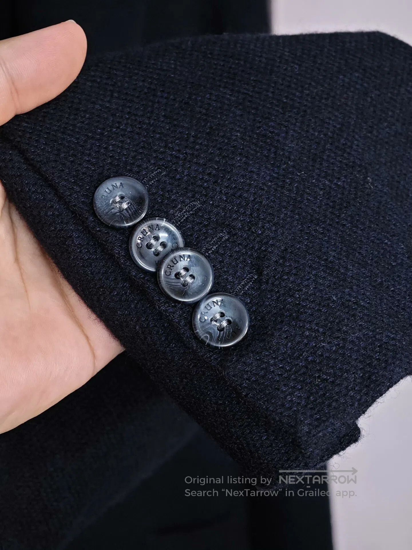 Japanese Brand Casual Unstructured Wool Blend Blazer. Size US M / EU 48-50 / 2 - 4 Thumbnail