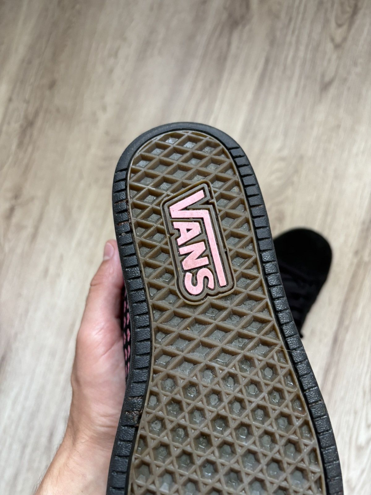Vans Vans Decline Women’s 6.5 Pink Heart Skull Rare 2009 Y2K Emo Size US 6.5 / IT 36.5 - 11 Thumbnail