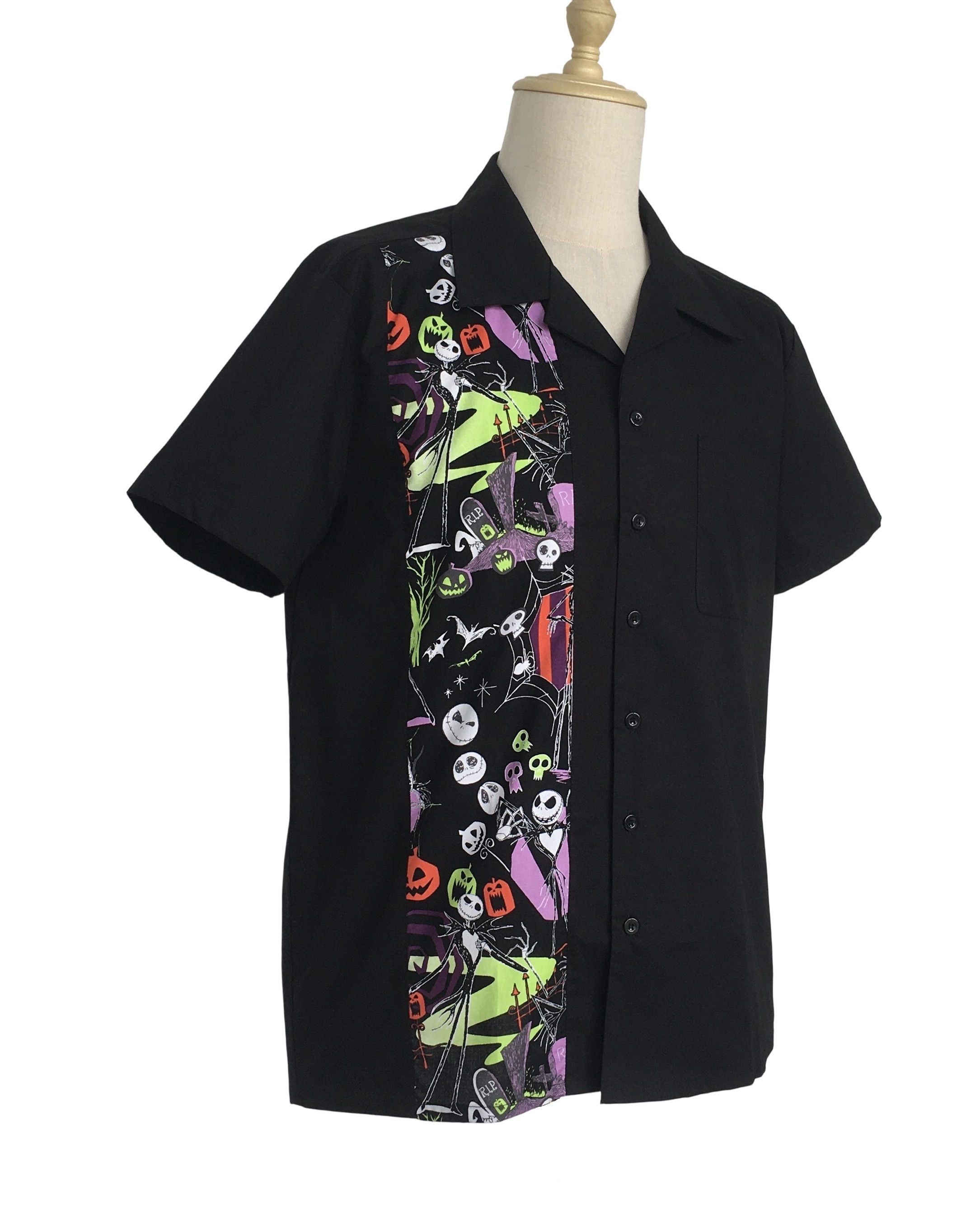 Other Novelty Design Men Shirt Rockabilly Casual Tops ﻿ Size US L / EU 52-54 / 3 - 2 Thumbnail